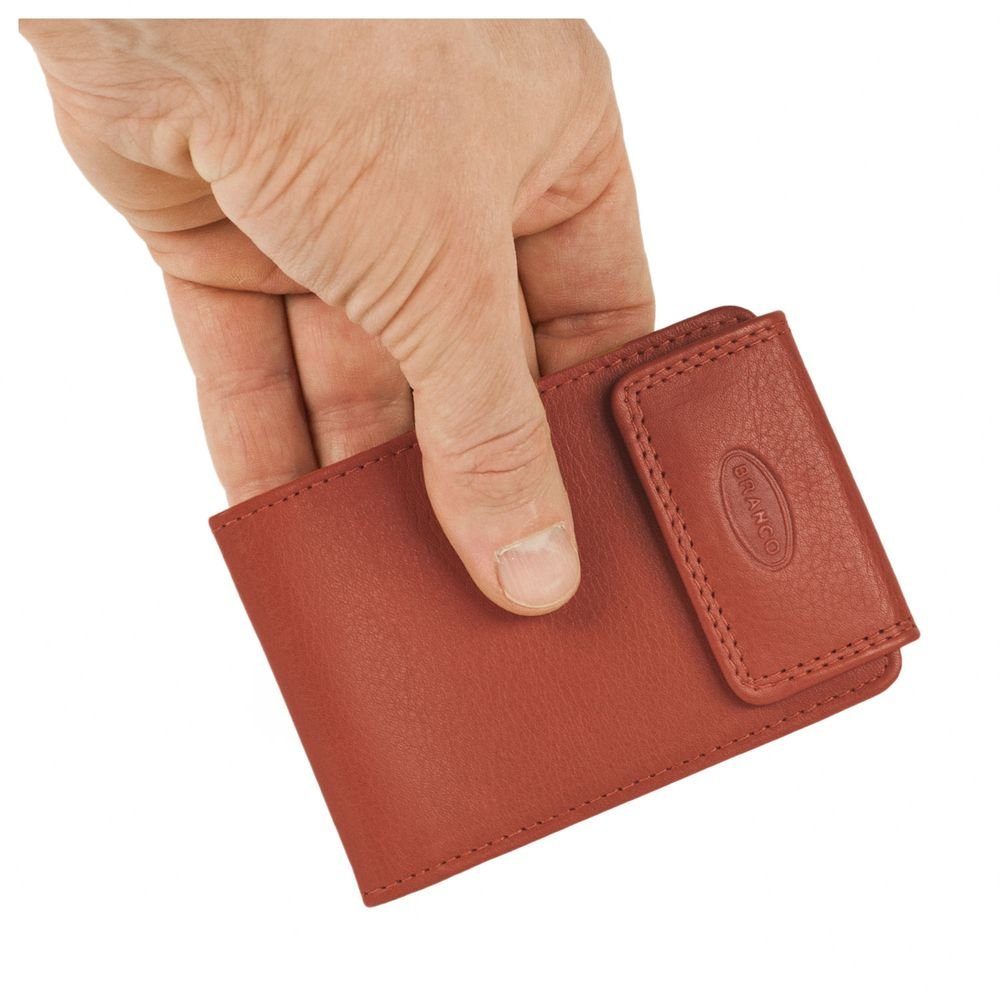 BRANCO Kartenetui Karten-Mäppchen / Kreditkarten-Etui, Leder günstig online kaufen