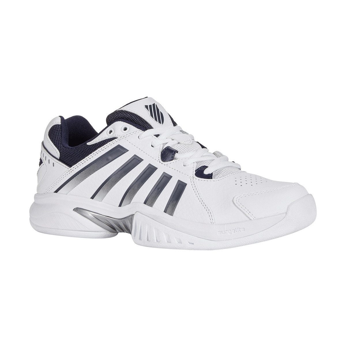 K-Swiss Performance Receiver V Indoor/Carpet/Teppich weiss Herren Tennisschuh