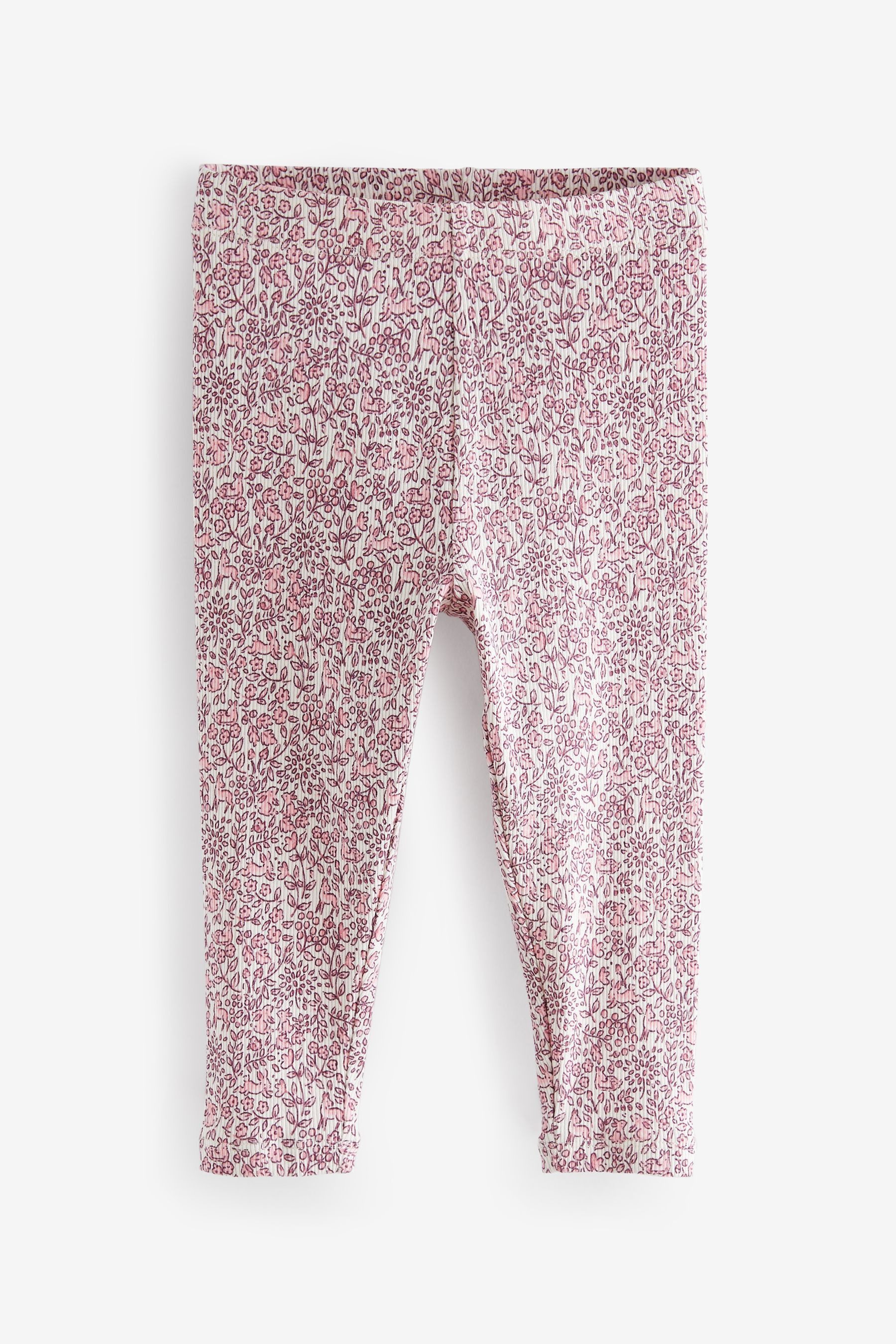 Leggings Gerippte Leggings im 5er-Pack