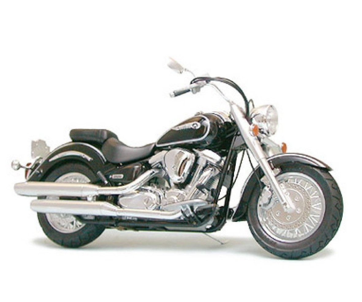 Tamiya Modellbausatz Tamiya Yamaha XV1600 Road Star 1999 Motorrad 1:12 Plastik Modellbau Ba