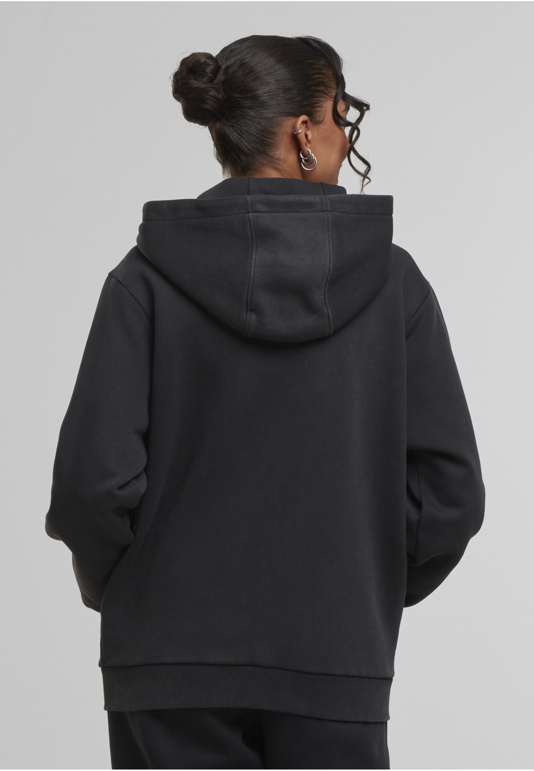 URBAN CLASSICS Sweatjacke Urban Classics Ladies Vintage Heavy Zip Hoody