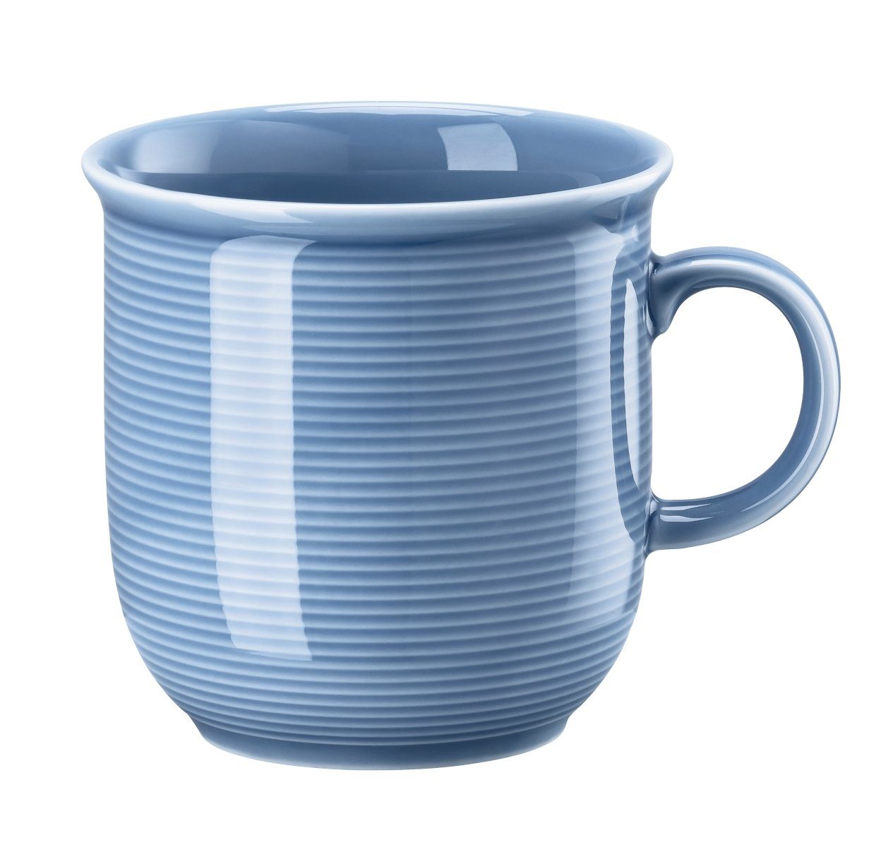 Thomas Porzellan Becher Trend Colour Arctic Blue Becher m. Hkl. groß, Porzellan, Tassen