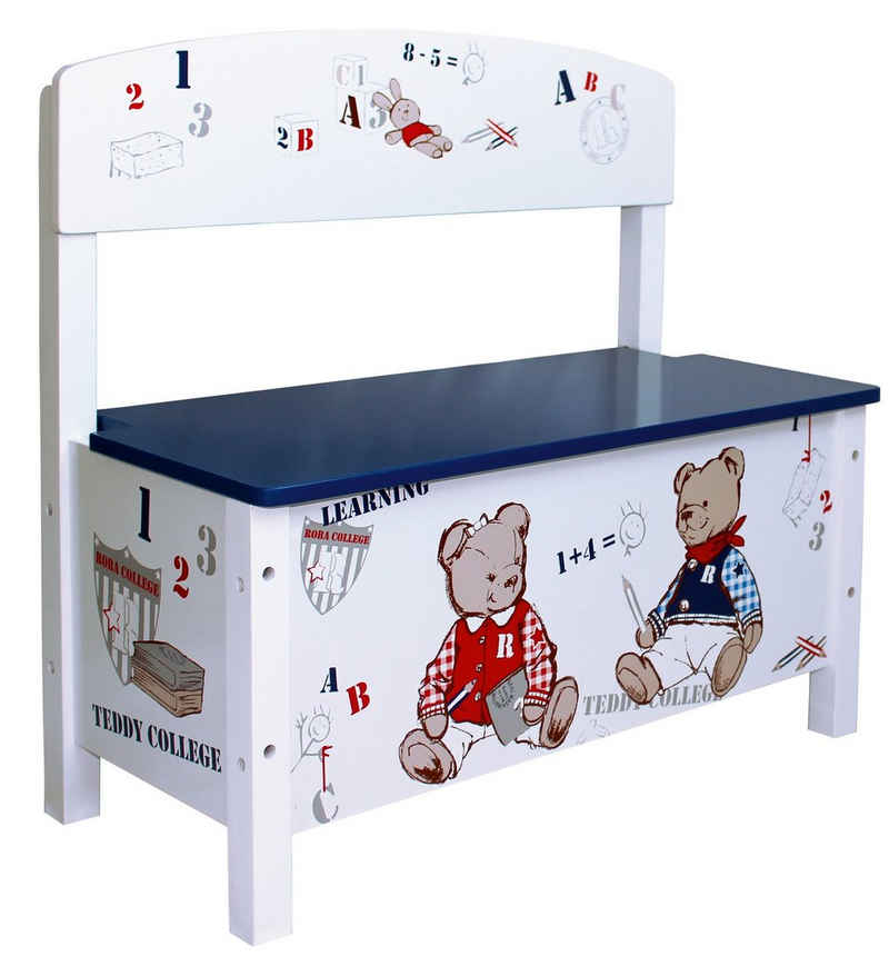 roba® Truhenbank »Truhen- & Sitzbank«, für Kinder, Kindermöbel zum Sitzen und Aufbewahrung von Spielzeug
