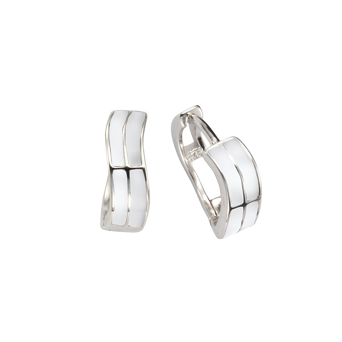 Vivance Paar Creolen 925/- Sterling Silber Lack günstig online kaufen