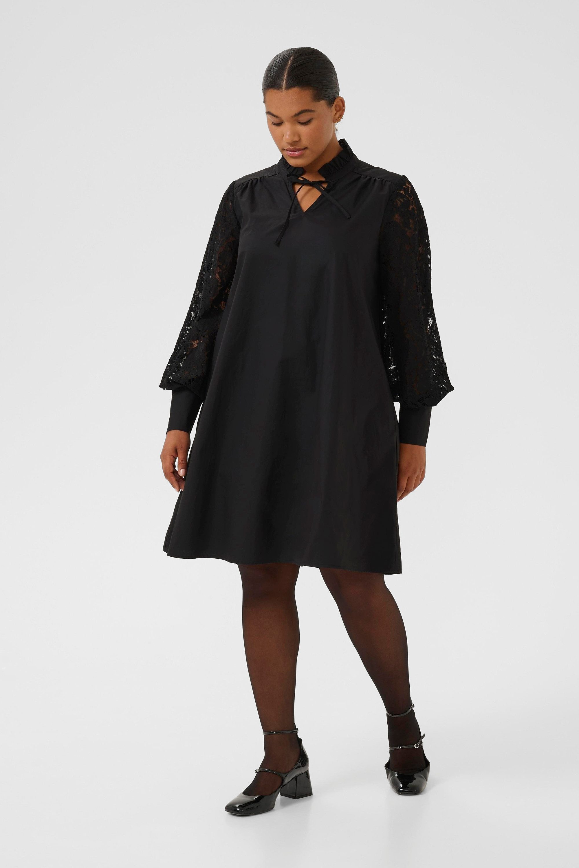 KAFFE Curve Blusenkleid Kleid KCmynthia Große günstig online kaufen