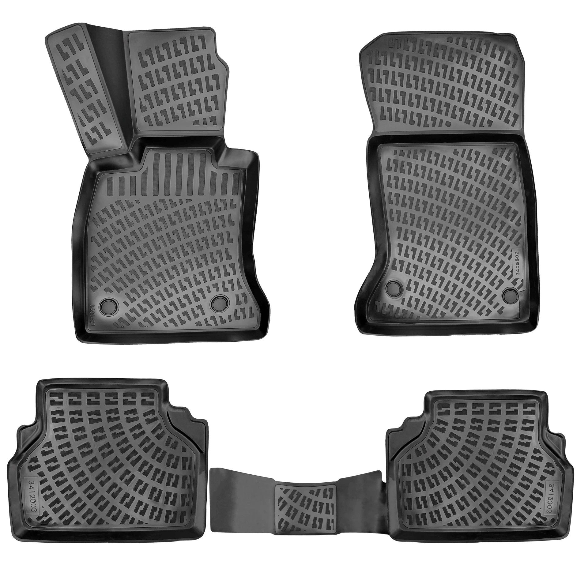 fussmattenprofi.com Auto-Fußmatte 3D Fussmatten passend für BMW 5 (F10-F11) 2010-2013 (1 St), für BMW BMW 5
