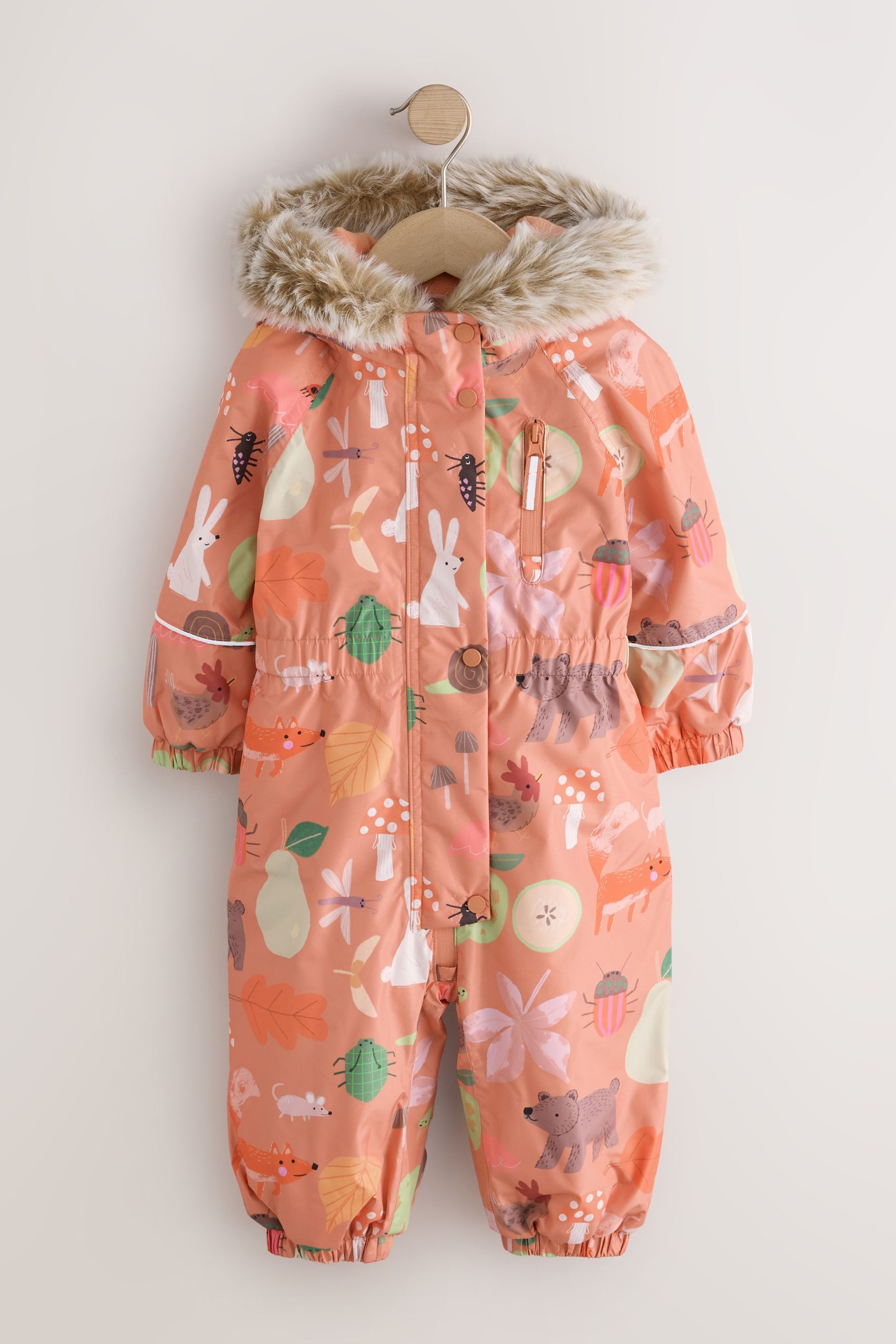 Next Schneeoverall Wasserdichter gemusterter Schneeanzug (1-tlg) – Bild 5 von 5