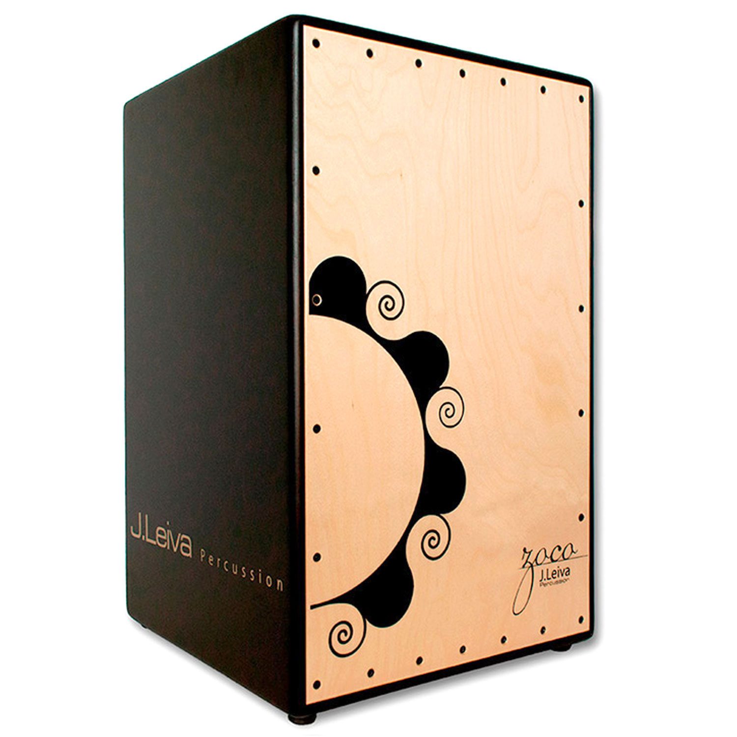 J. Leiva Cajon J.Leiva Zoco 2.0 Cajon,Cajon, 1-St., Cajon, Klar getrennter Bass und Snare-Sound