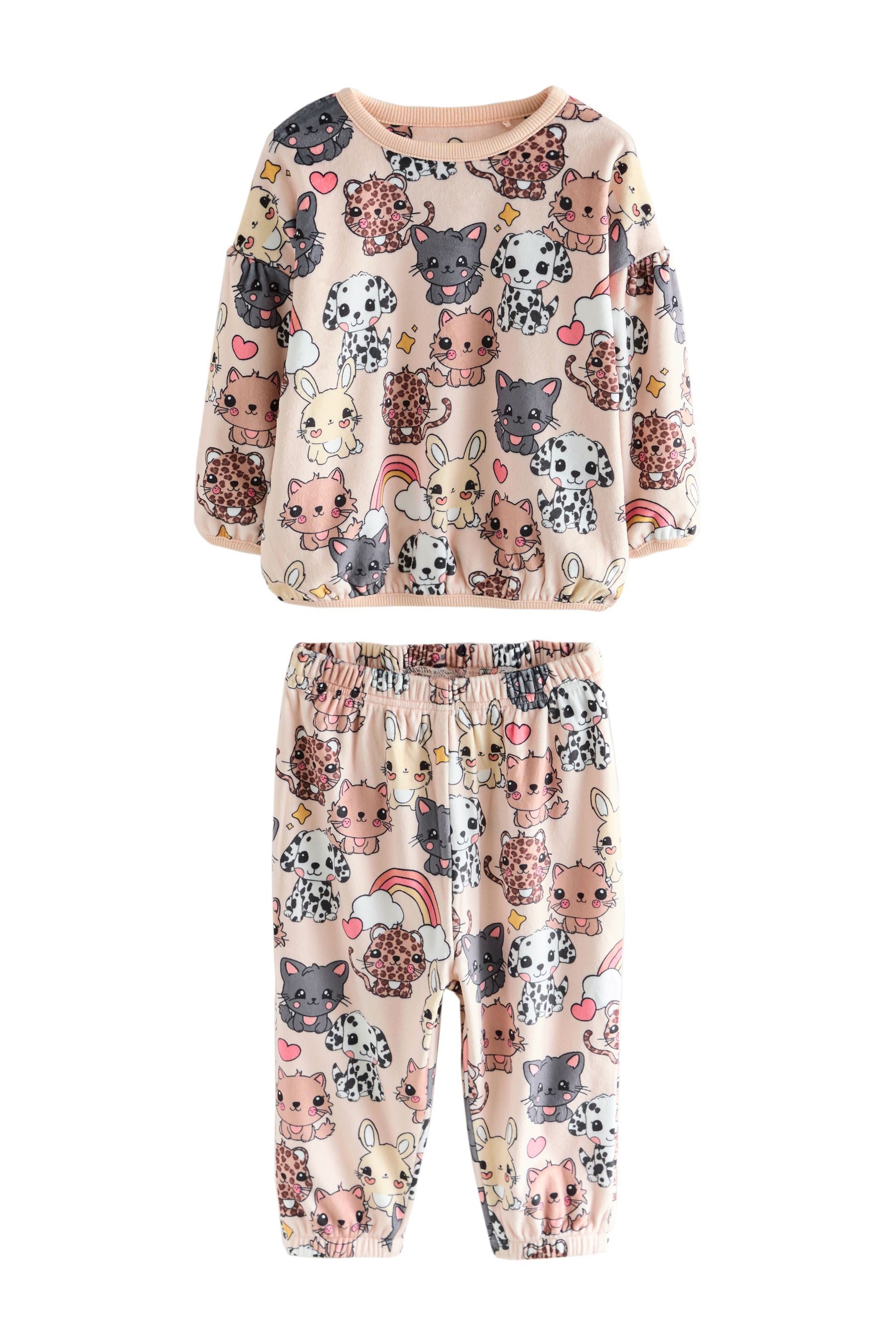 Next Pyjama Kuscheliger Fleece-Pyjama (2 tlg) günstig online kaufen