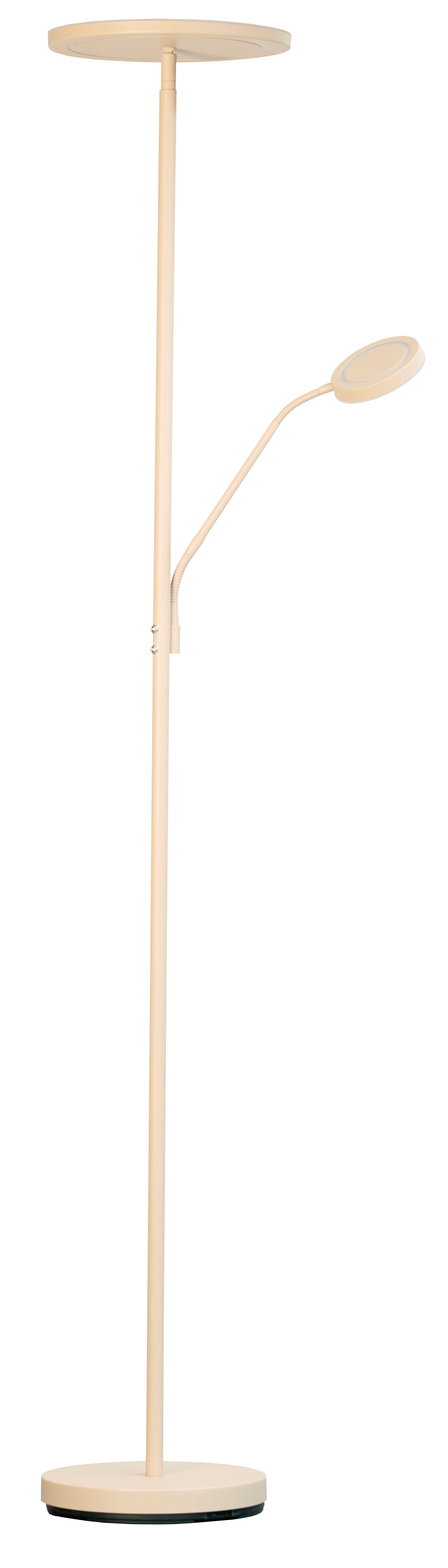 FISCHER & HONSEL Stehlampe Sorento, Dimmfunktion, LED wechselbar, Farbtemperatur in 3 Stufen einstellbar