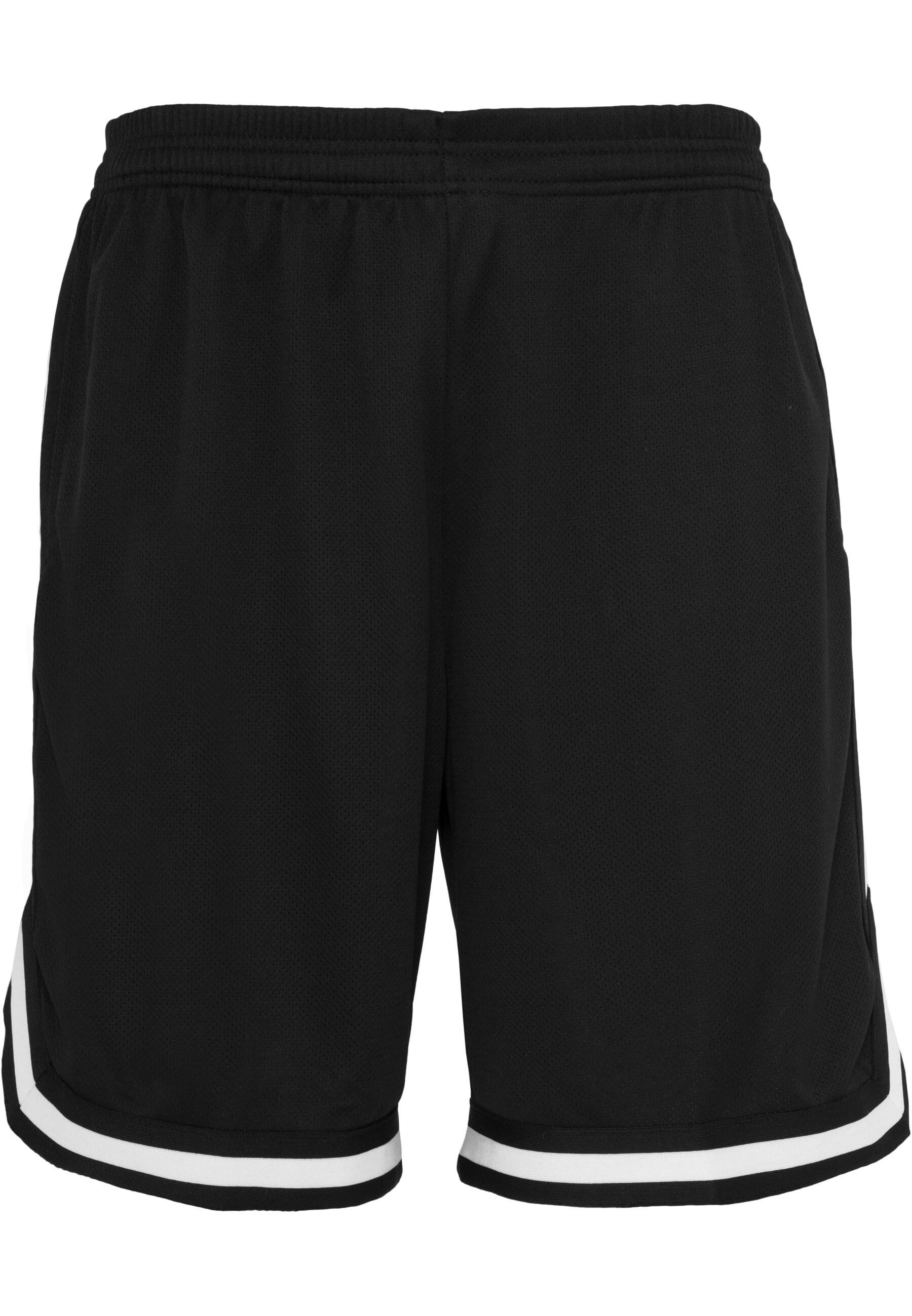 URBAN CLASSICS Stoffhose Urban Classics Herren Stripes Mesh Shorts (1-tlg)