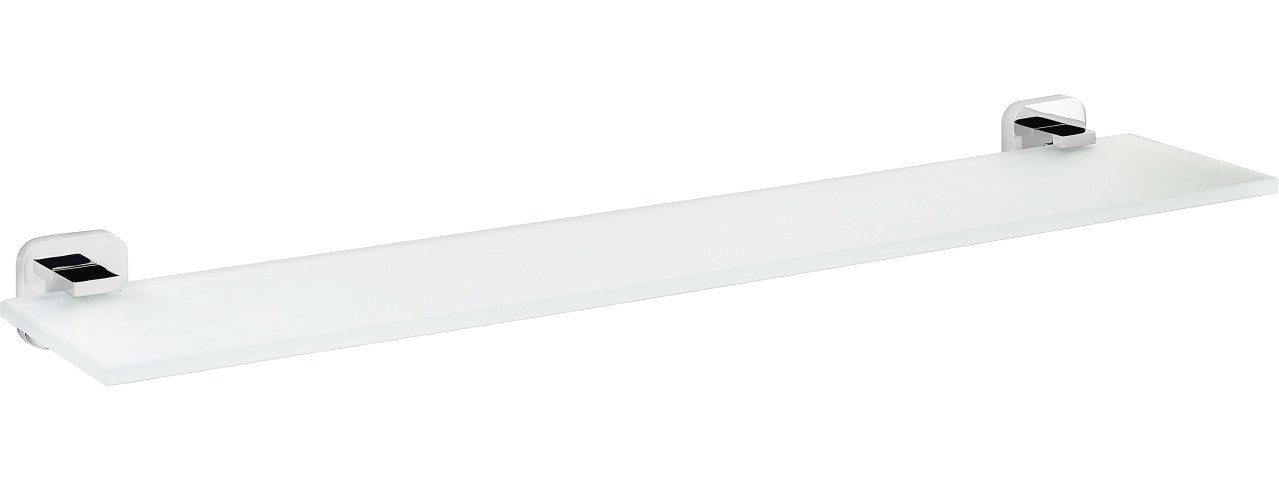 tesa Duschkorb tesa Glasablage Elegaant Metall und Milchglas