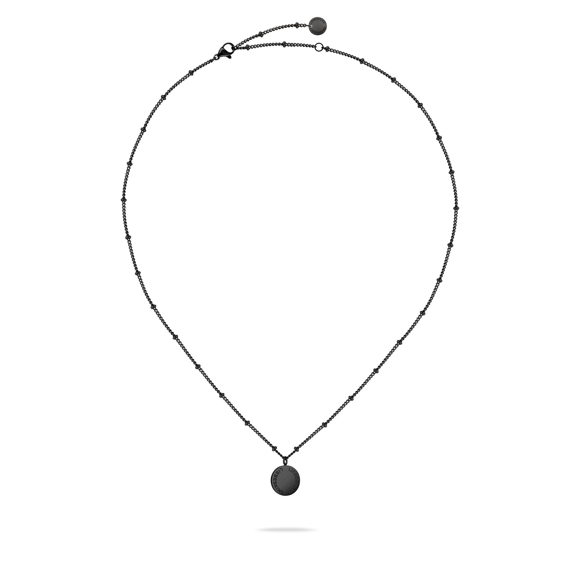 Liebeskind Berlin Kette mit Anhänger Logo Basic Edelstahl günstig online kaufen