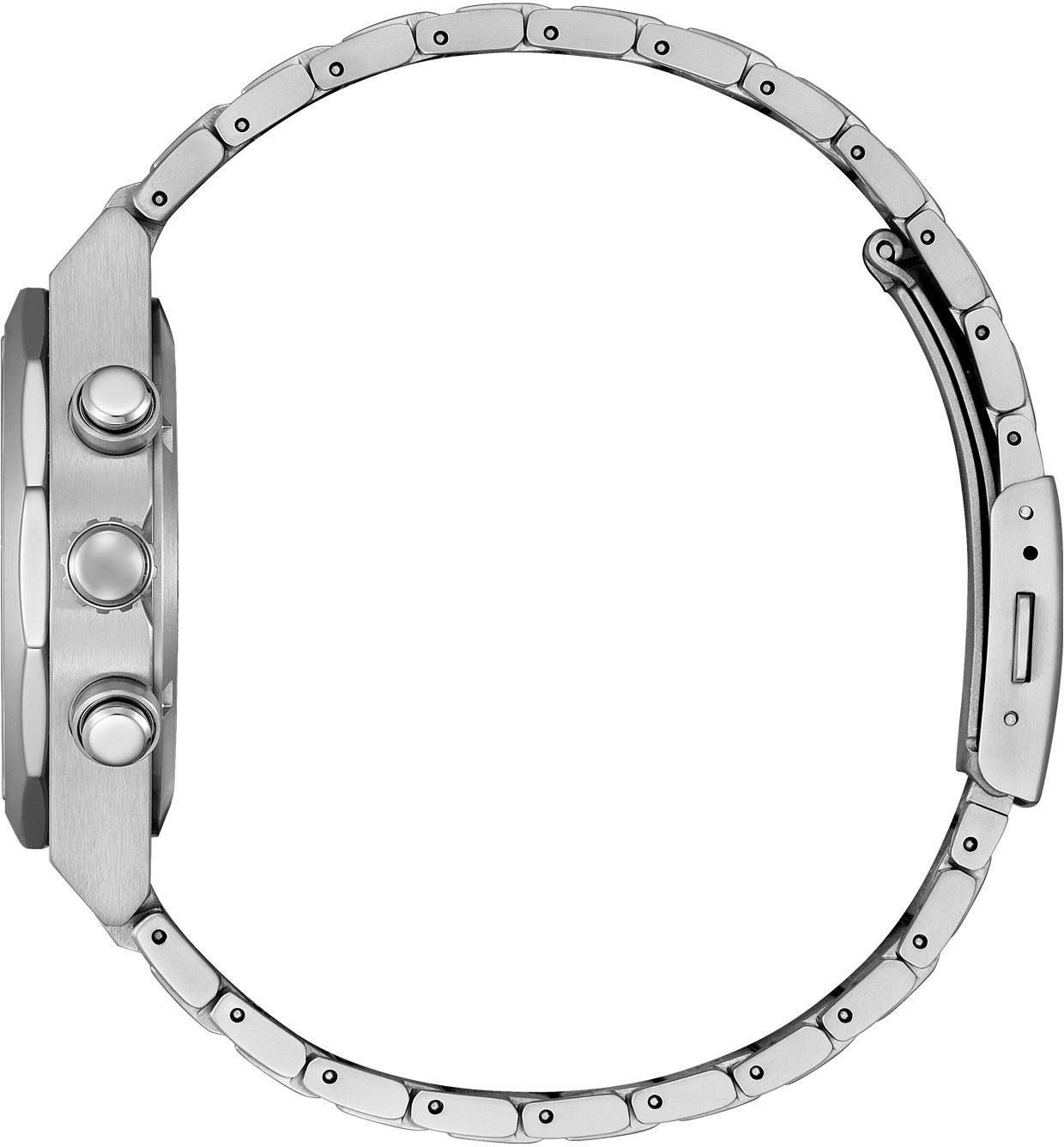 Citizen Chronograph CA4690-51A, Armbanduhr, Solar, Titan, Herrenuhr, analog, Tag, Stoppfunktion