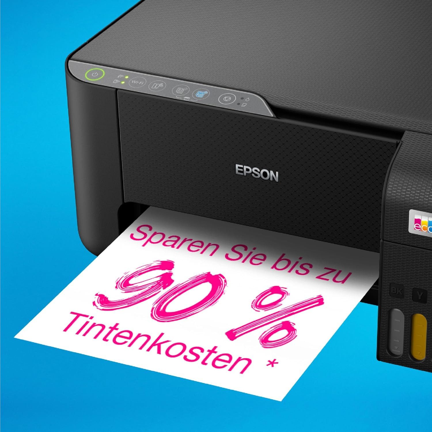Epson Epson EcoTank ET-2861, Tinte, mehrfarbig Multifunktionsdrucker Multifunktionsdrucker, (Refill-System)