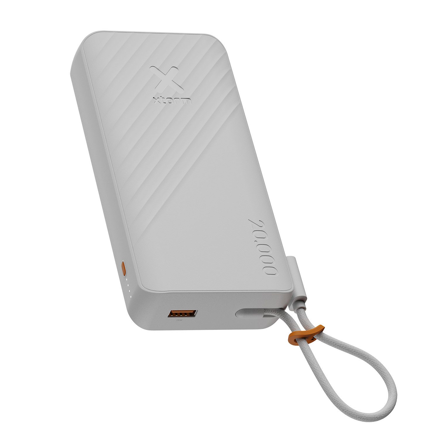 Xtorm 30W Go2 Powerbank 20.000 mAh Powerbank (1 St), Powerbank mit integriertem Kabel