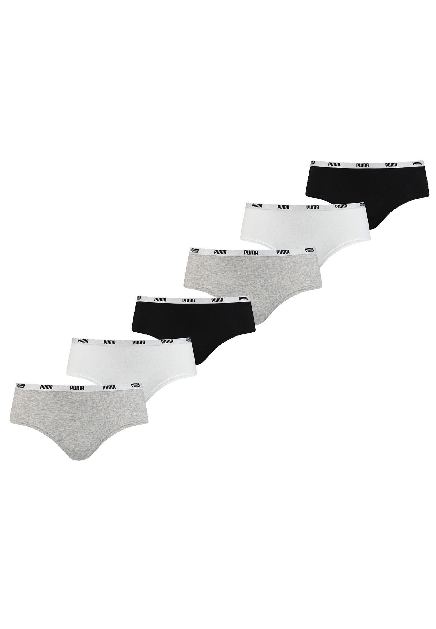 PUMA Panty Everyday Hipster 6P Eco (6er-Pack)
