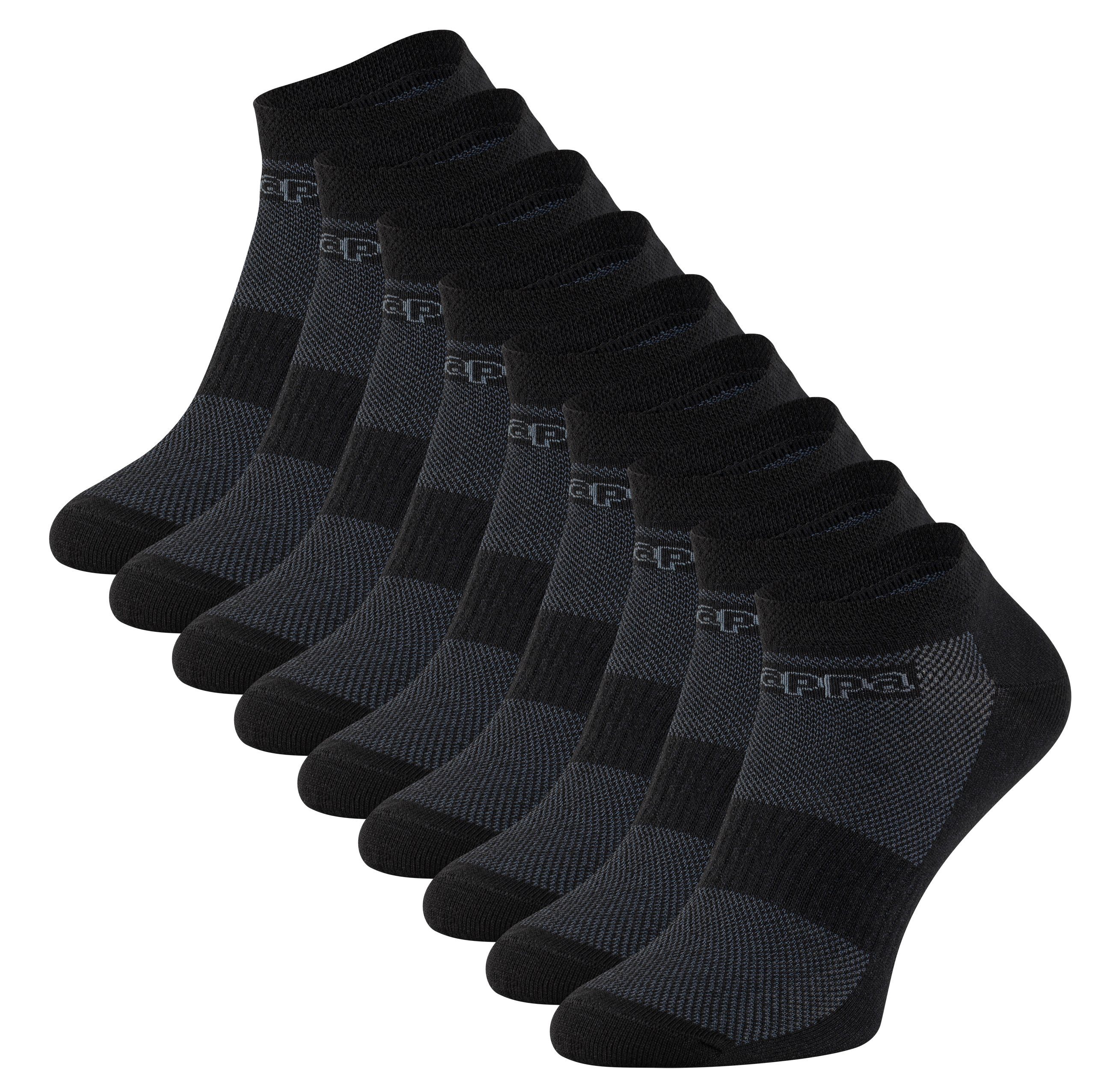 Mesh-Gewebe Kappa (9-Paar) mit Sneakersocken