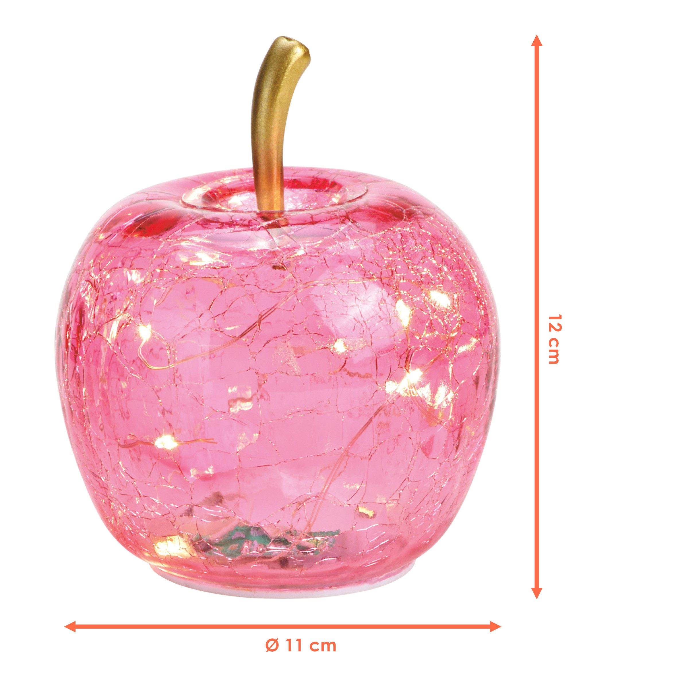 Spetebo LED Dekoobjekt, Ein-/Ausschalter, Timer, LED fest verbaut, warm wei günstig online kaufen