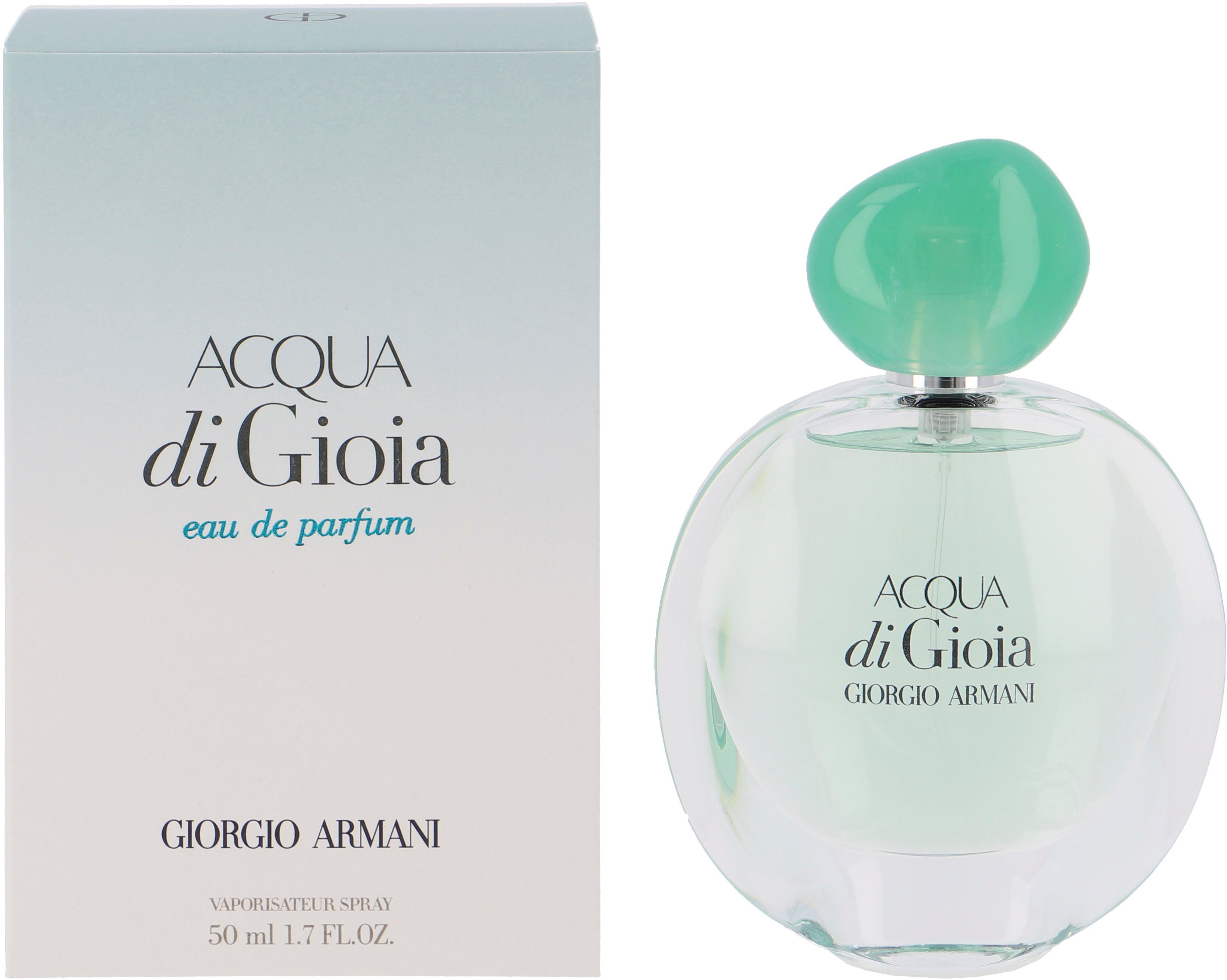Giorgio Armani Eau de Parfum ACQUA DI GIOIA, EDP mit intensiver Duftrichtung