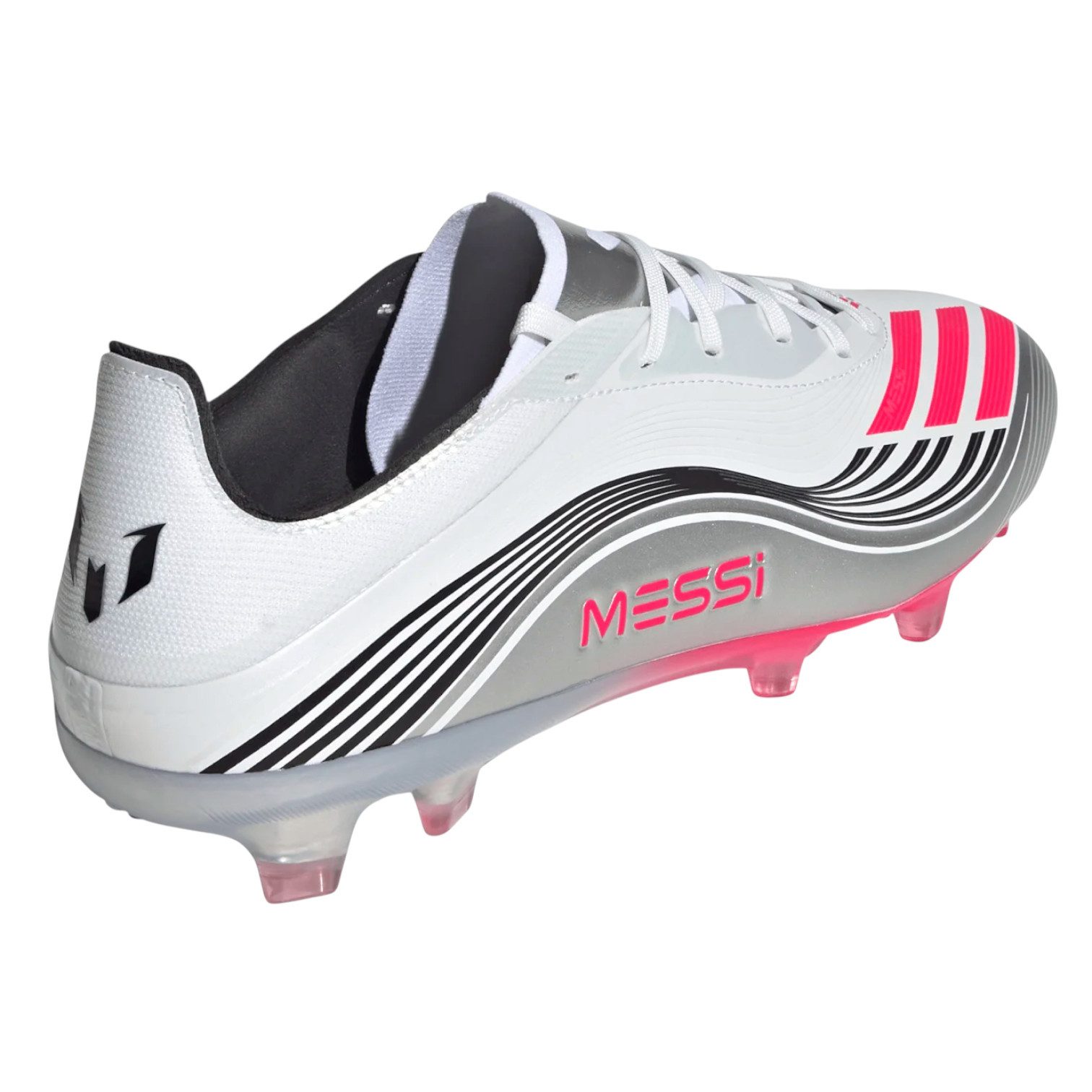 adidas Performance F50 Messi Pro FG (für feste Böden) 2025 weiss/bunt Herren Fußballschuh