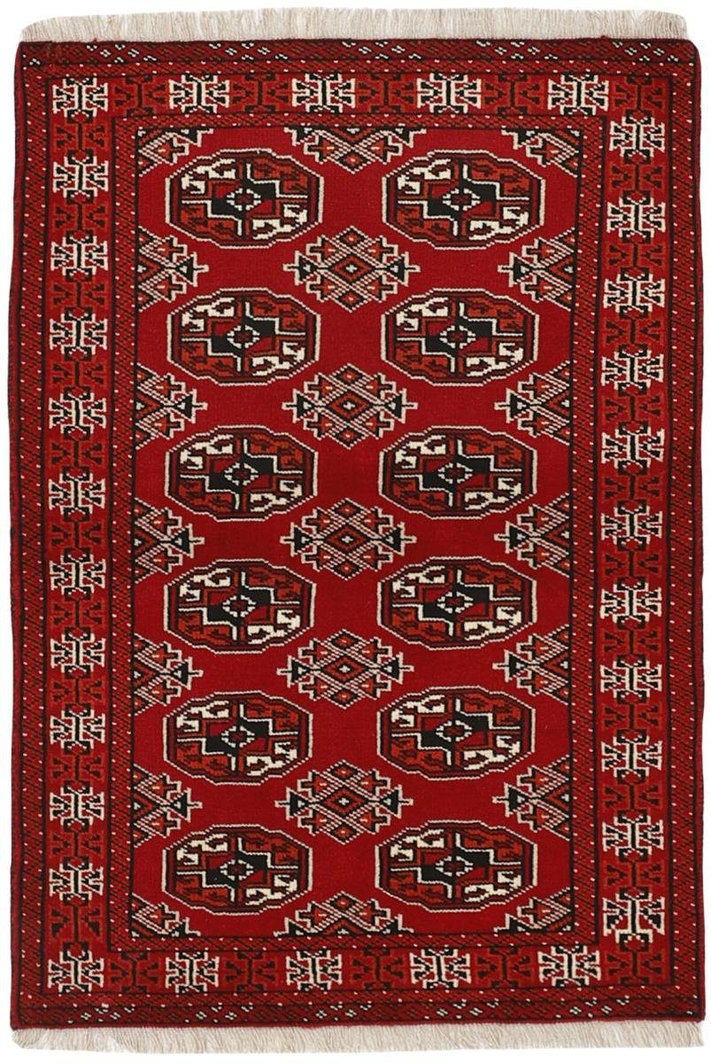 Orientteppich Höhe: Turkaman Perserteppich, Orientteppich 98x143 Nain Handgeknüpfter rechteckig, 6 Trading, mm /