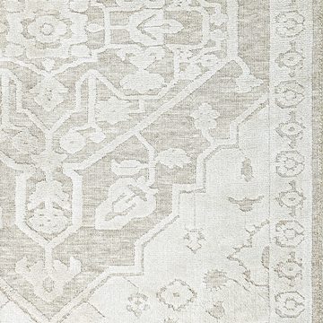 Teppich Teppich Armidale creme/grau, Mirabeau, Höhe: 170.0 mm