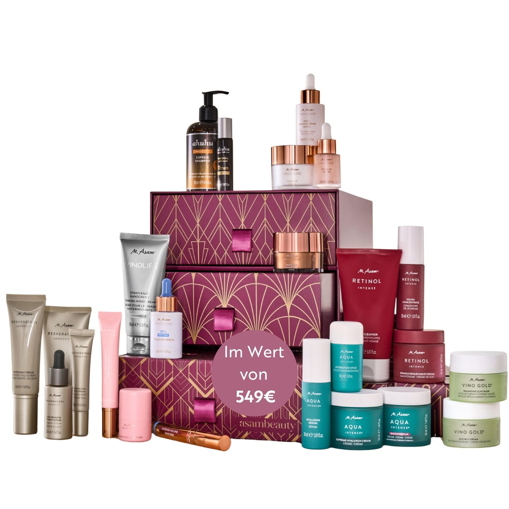 asambeauty Kosmetik-Adventskalender - PREMIUM Adventskalender 2026