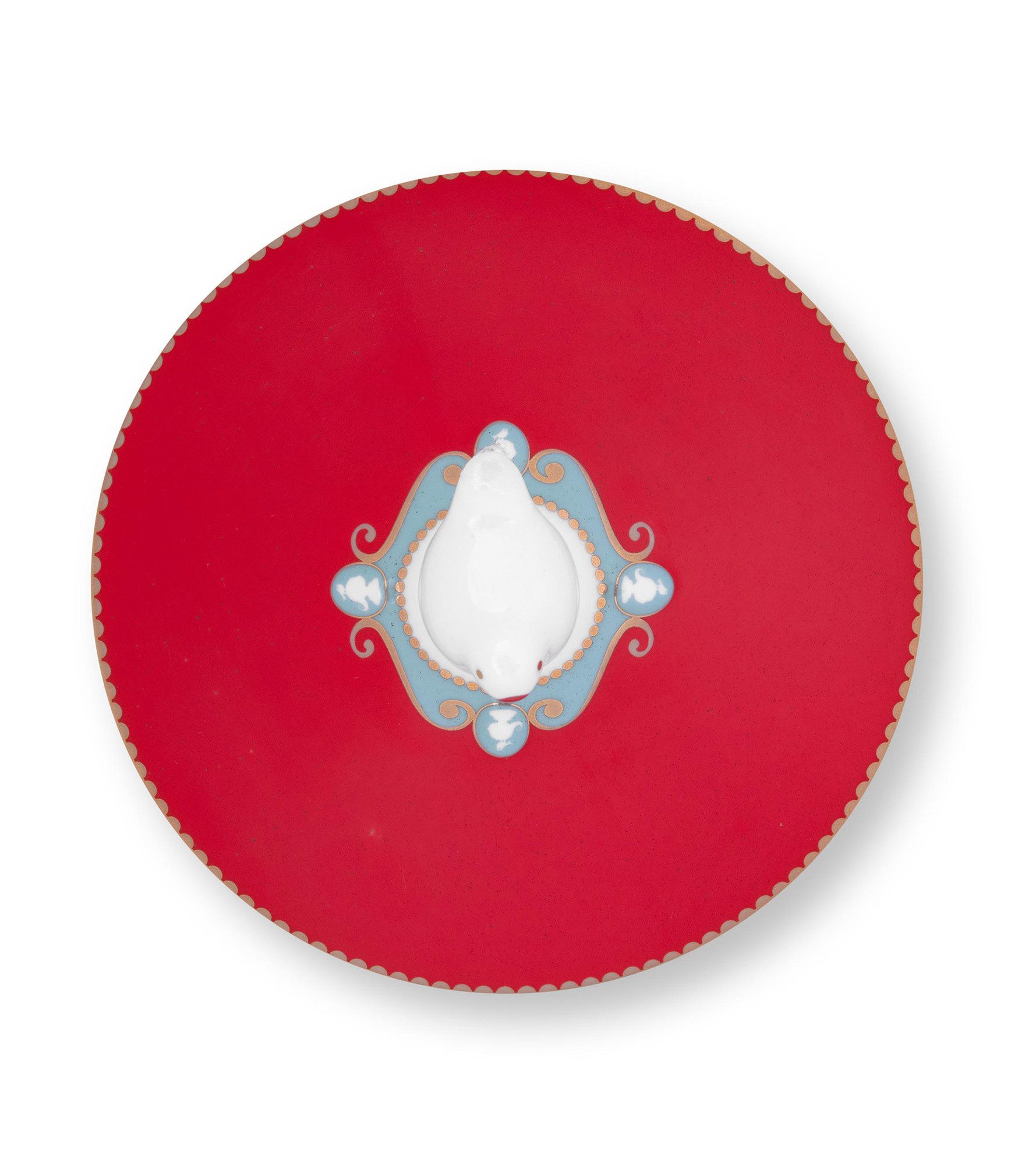 PiP Studio Geschirr Pip Studio Vorratsdose Love Birds, rot-pink