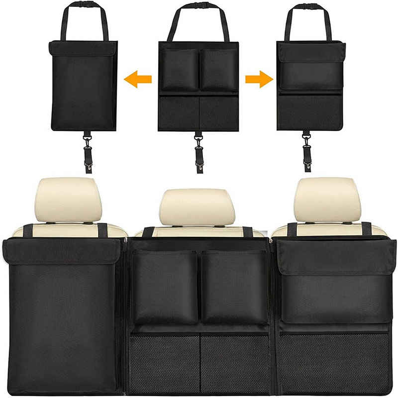 Lubgitsr Auto-Rückenlehnentasche Kofferraum Organizer Auto, Aufbewahrungstasche, Kofferraumtasche Auto (1-tlg)