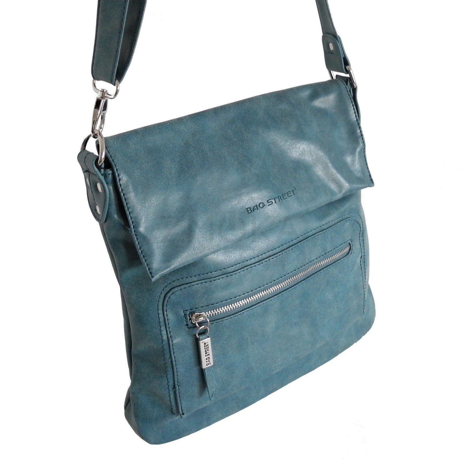 - Street Damentasche Blau Umhängetasche Bag Handtasche BAG Auswahl Damen STREET Messengerbag