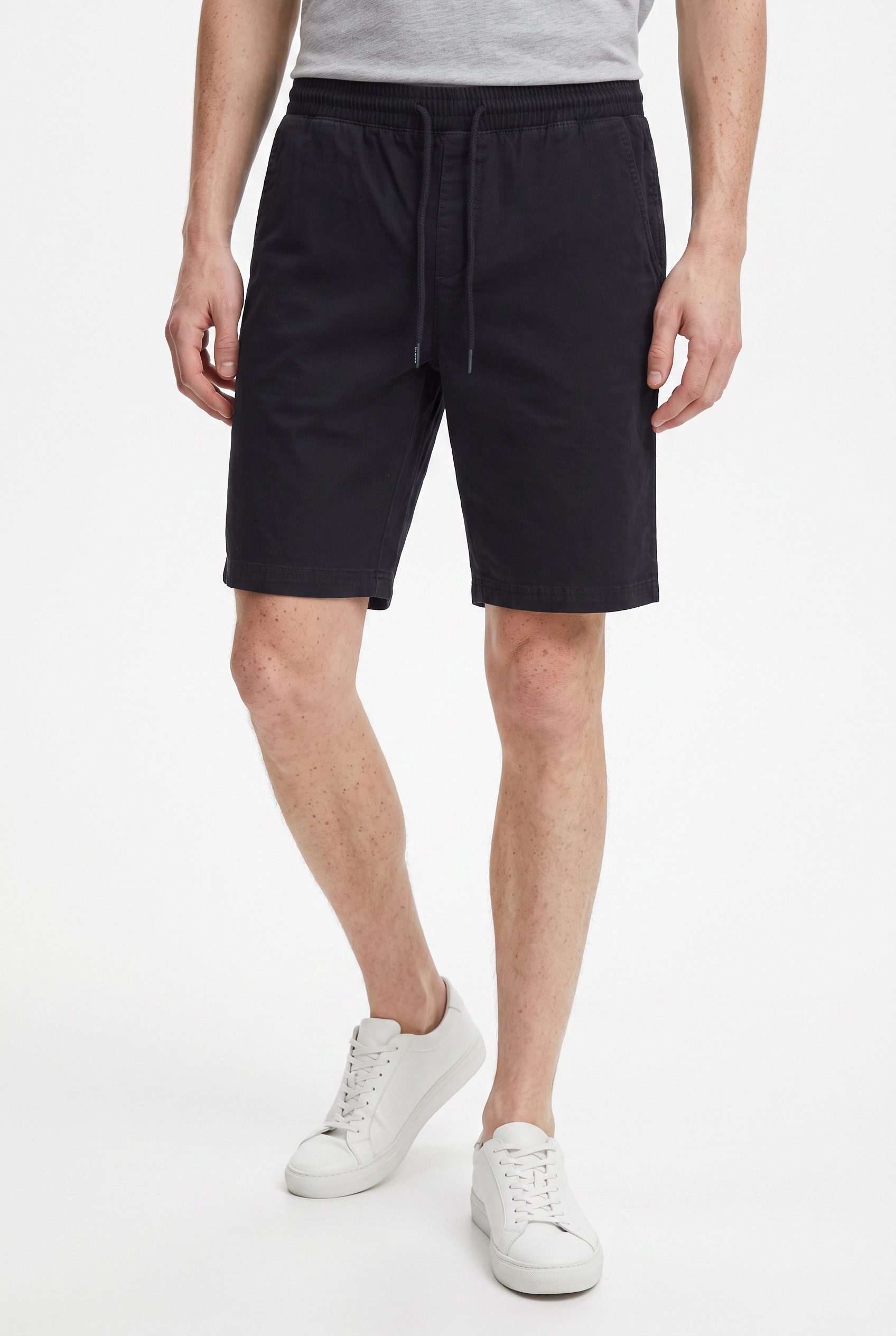 Blend Shorts BHMARCO REG PULL ON SHORTS aus Baumwollmischung, Regular Fit, pflegeleicht, elastisch