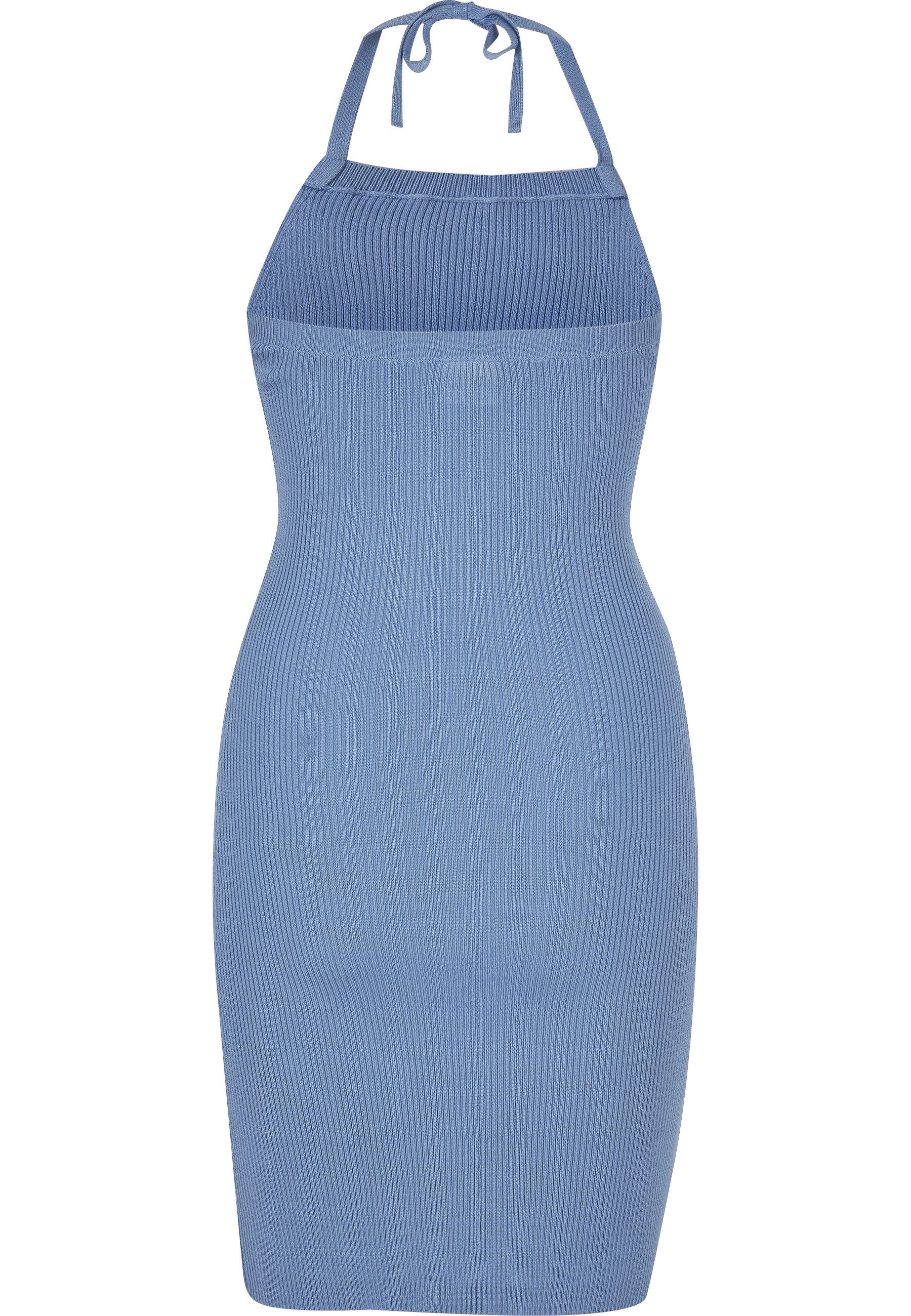 URBAN CLASSICS Shirtkleid Urban Classics Damen Ladies Rib Knit Neckholder D günstig online kaufen