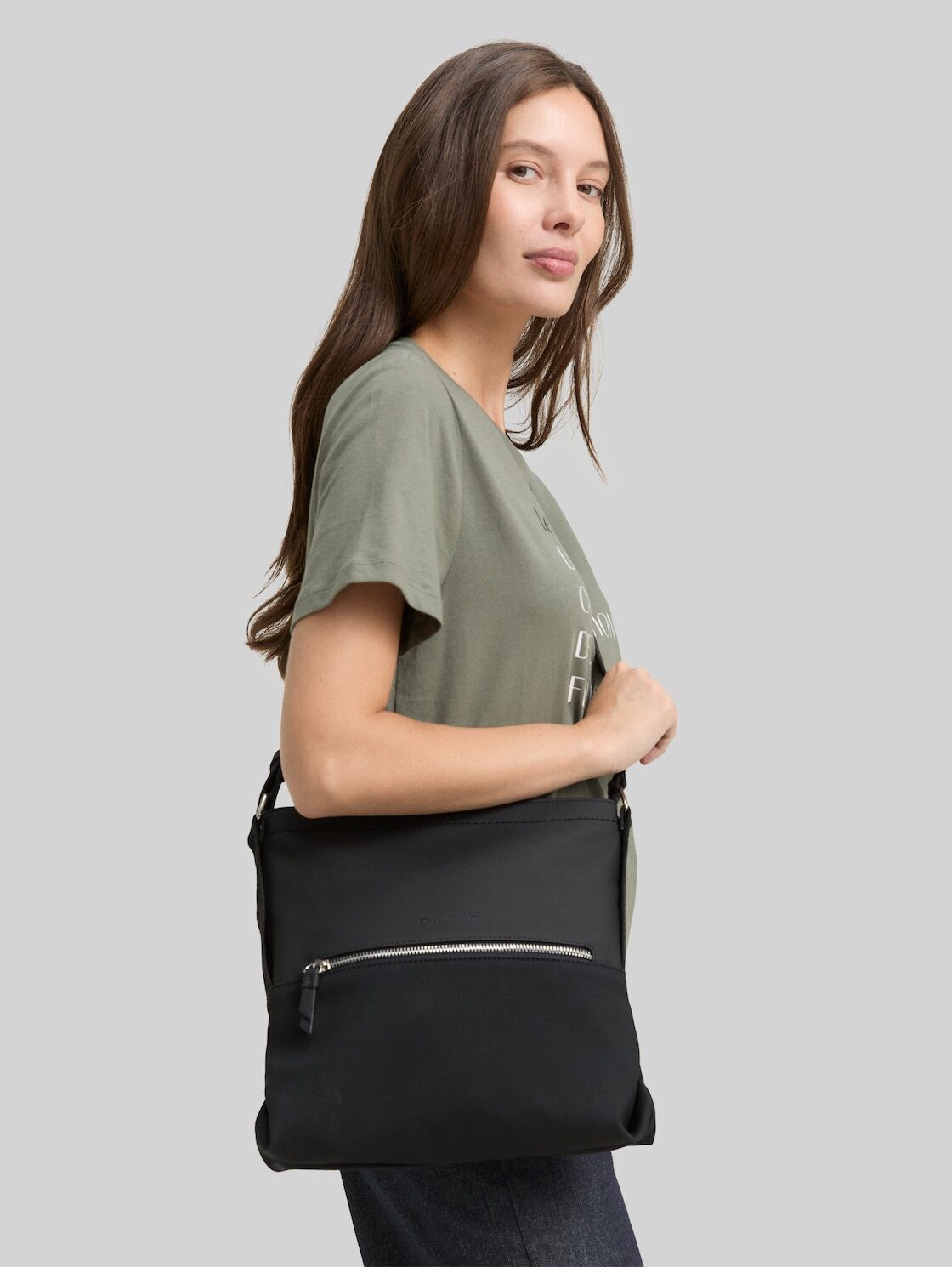 TOM TAILOR Umhängetasche Bags, TTERIN M Umhängetasche aus Lederimitat