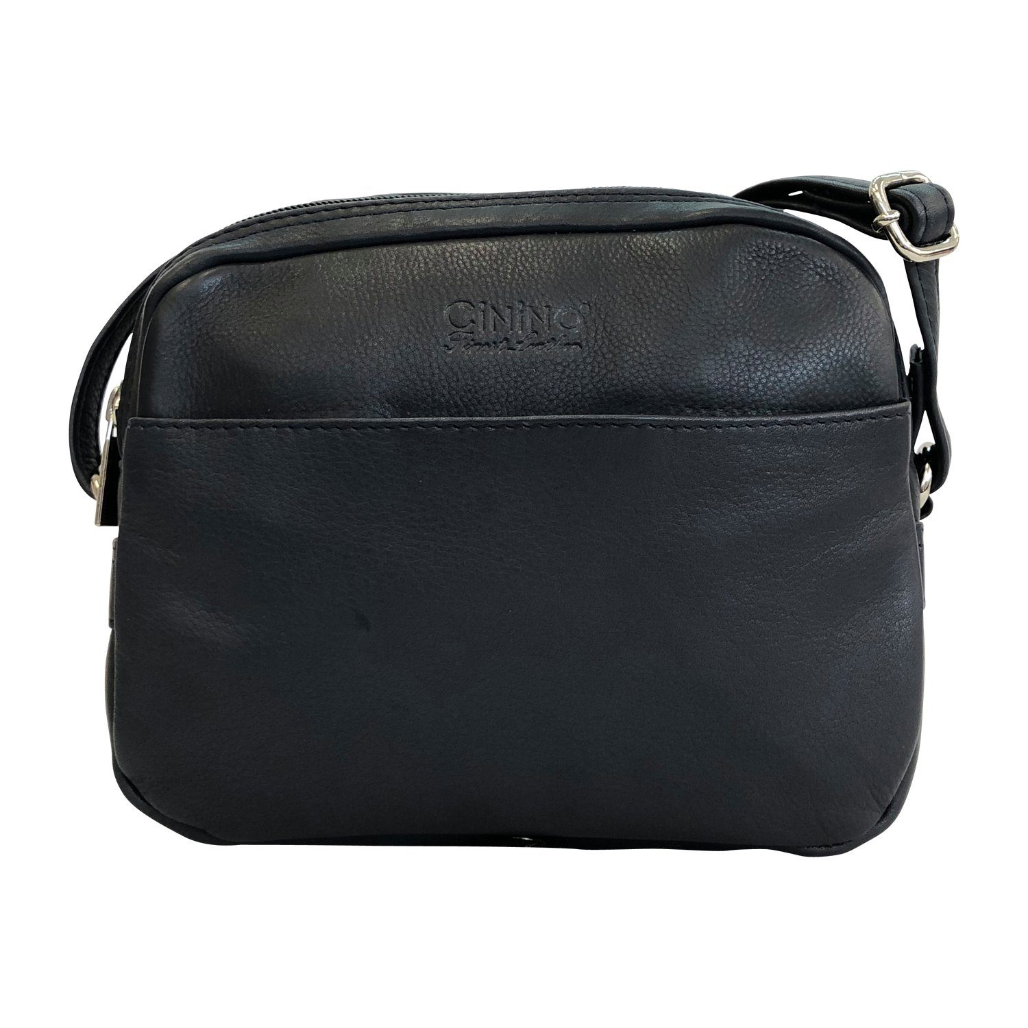 Cinino Handtasche Lisa, Umhängetasche Ledertasche