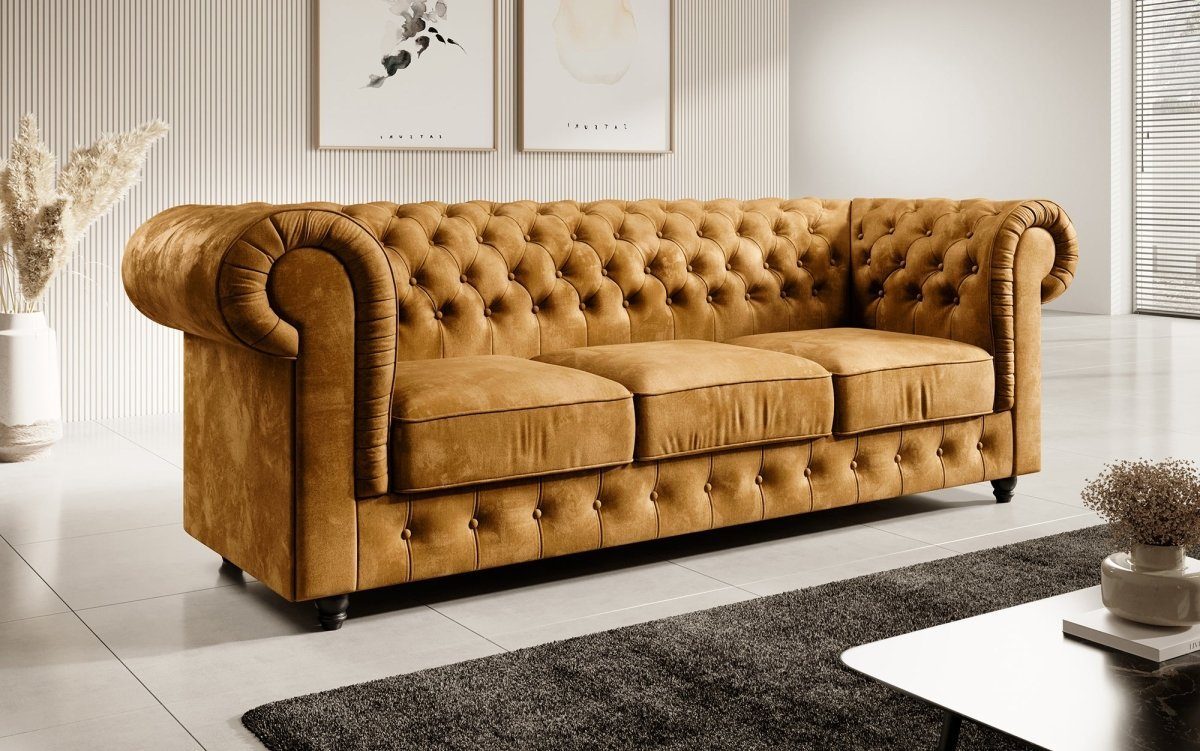 Senf Luxusbetten24 Sofa