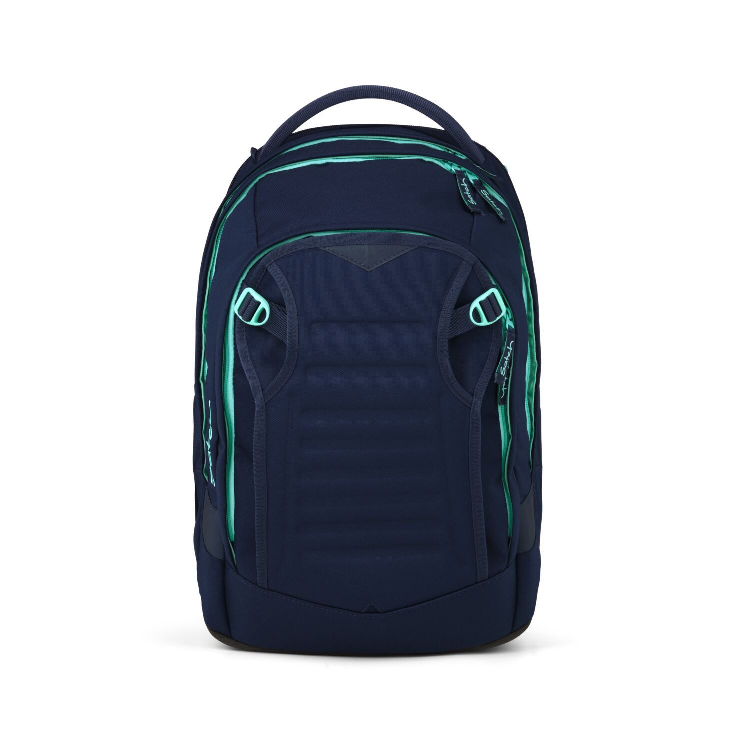 Satch Schulranzen Schulrucksack MATCH PLUS Ocean Mint (1 Stück), Schulranzen, ergonomisch, 30 + 5 Liter, 4 Fächer