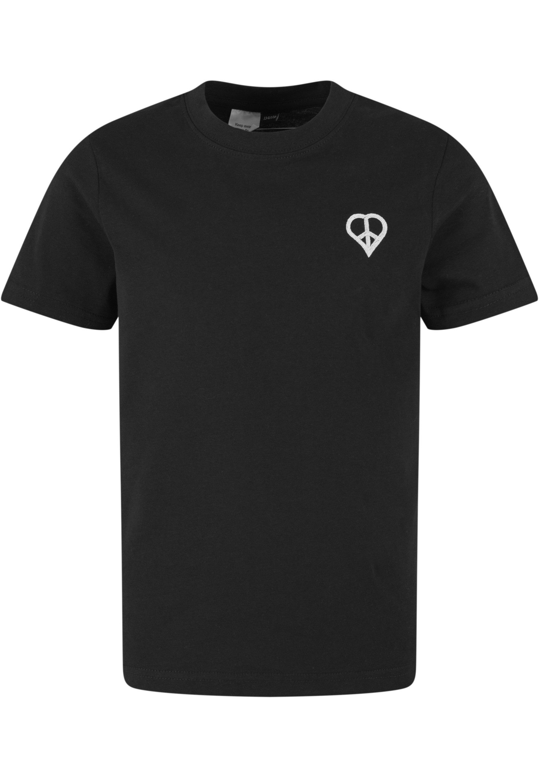 T-Shirt MisterTee Peace Lovesign EMB Tee