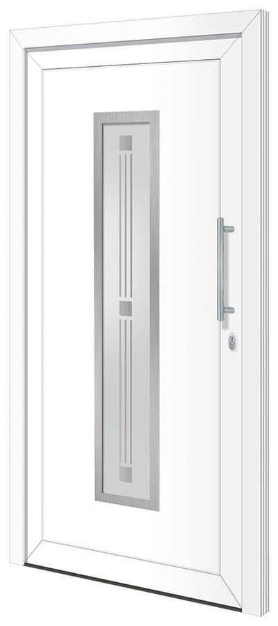 RORO Türen & Fenster Haustür »Otto 7«, BxH: 110x210 cm, weiß, ohne Griff