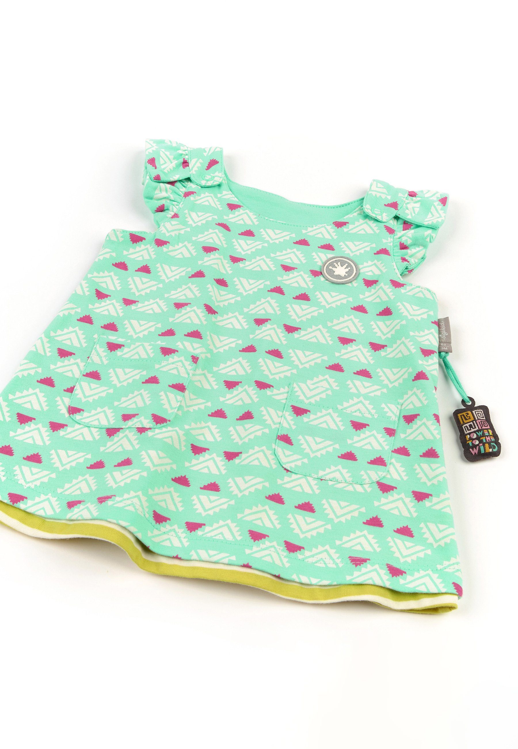 Baby Trägerkleid (1-tlg) Trägerkleid Wenden türkis Sigikid zum Kleid