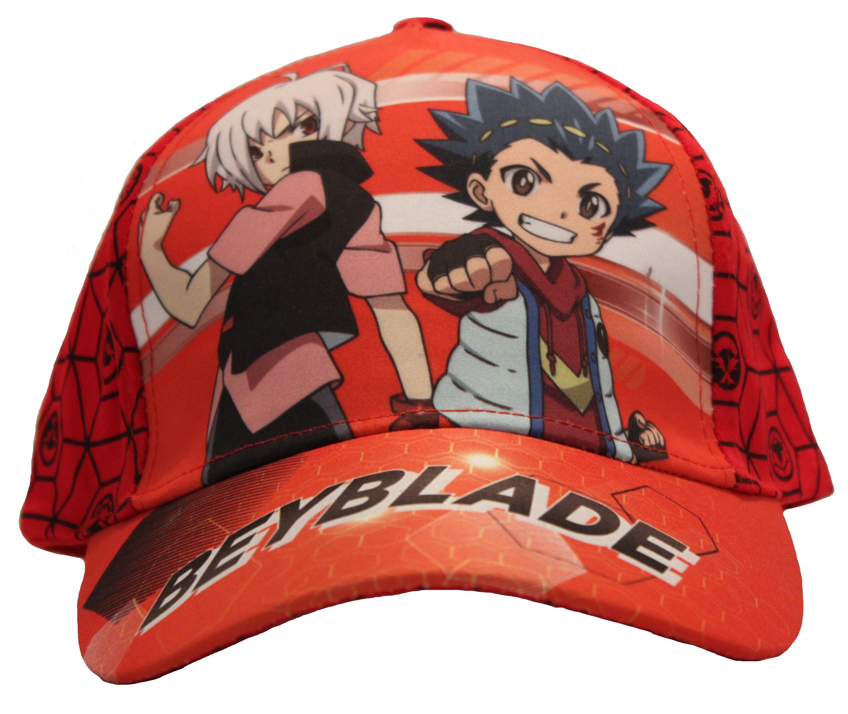 Baseball Cap Beyblade Burst Baseball Cap für Kinder Rot 52