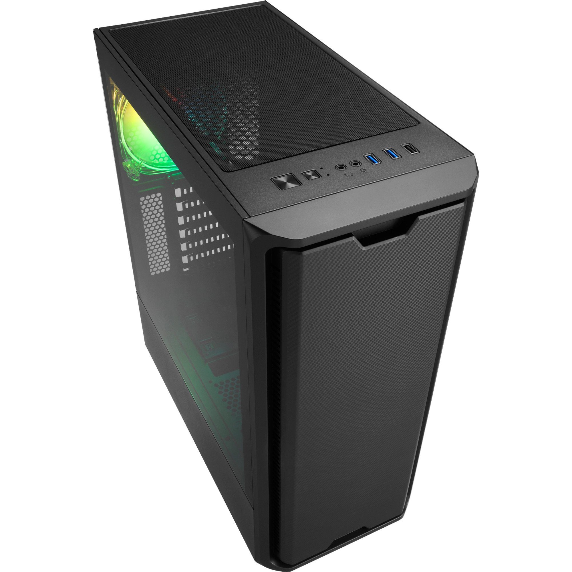 Sharkoon PC-Gehäuse Sharkoon SK3 RGB, Tower-Gehäuse