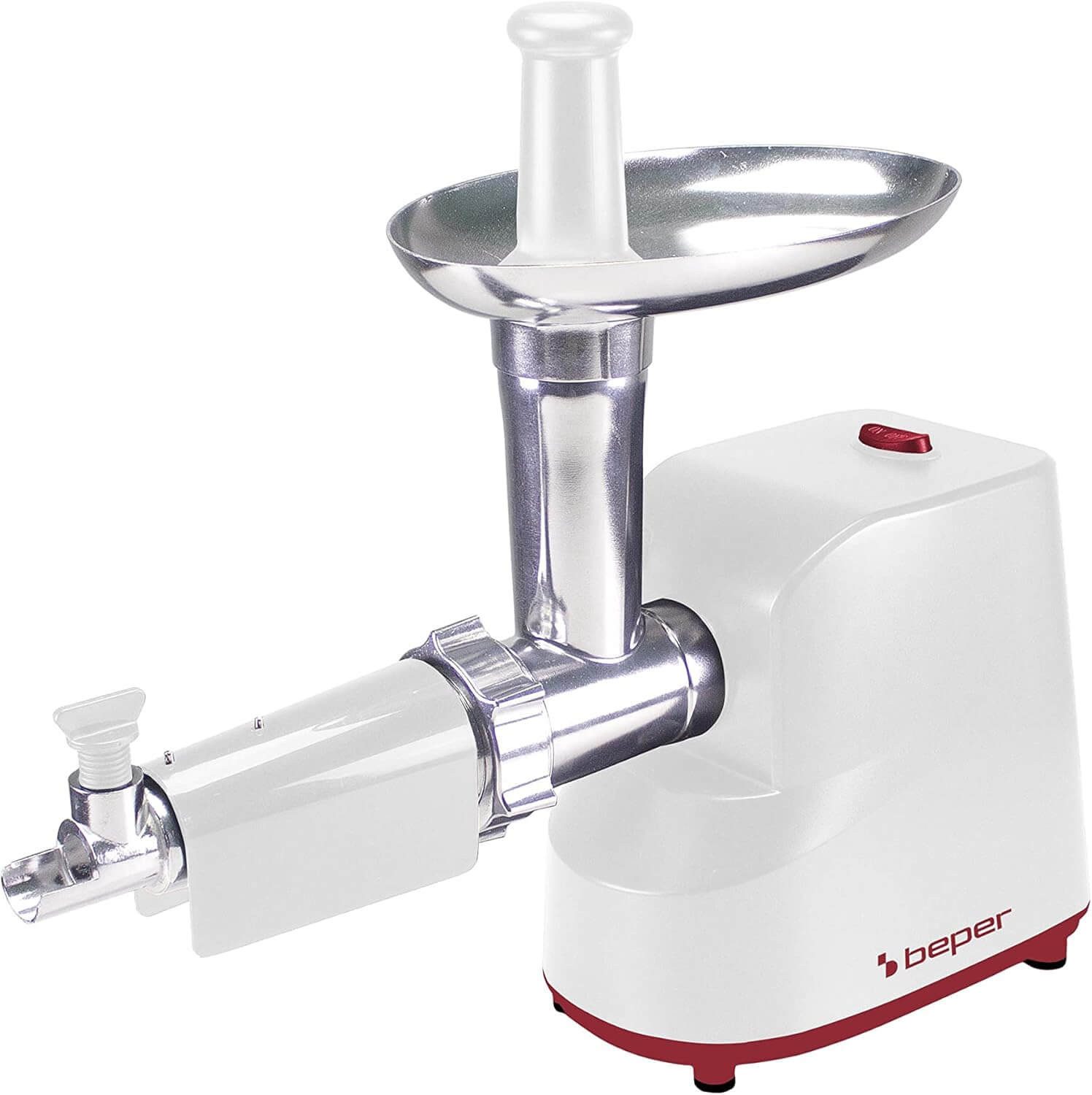 Beper Küchenmaschine P102ROB200, 1200 W, 1200 W Motor, 3 Matrizen, Reverse-Funktion, Zubehör, leicht reinigen