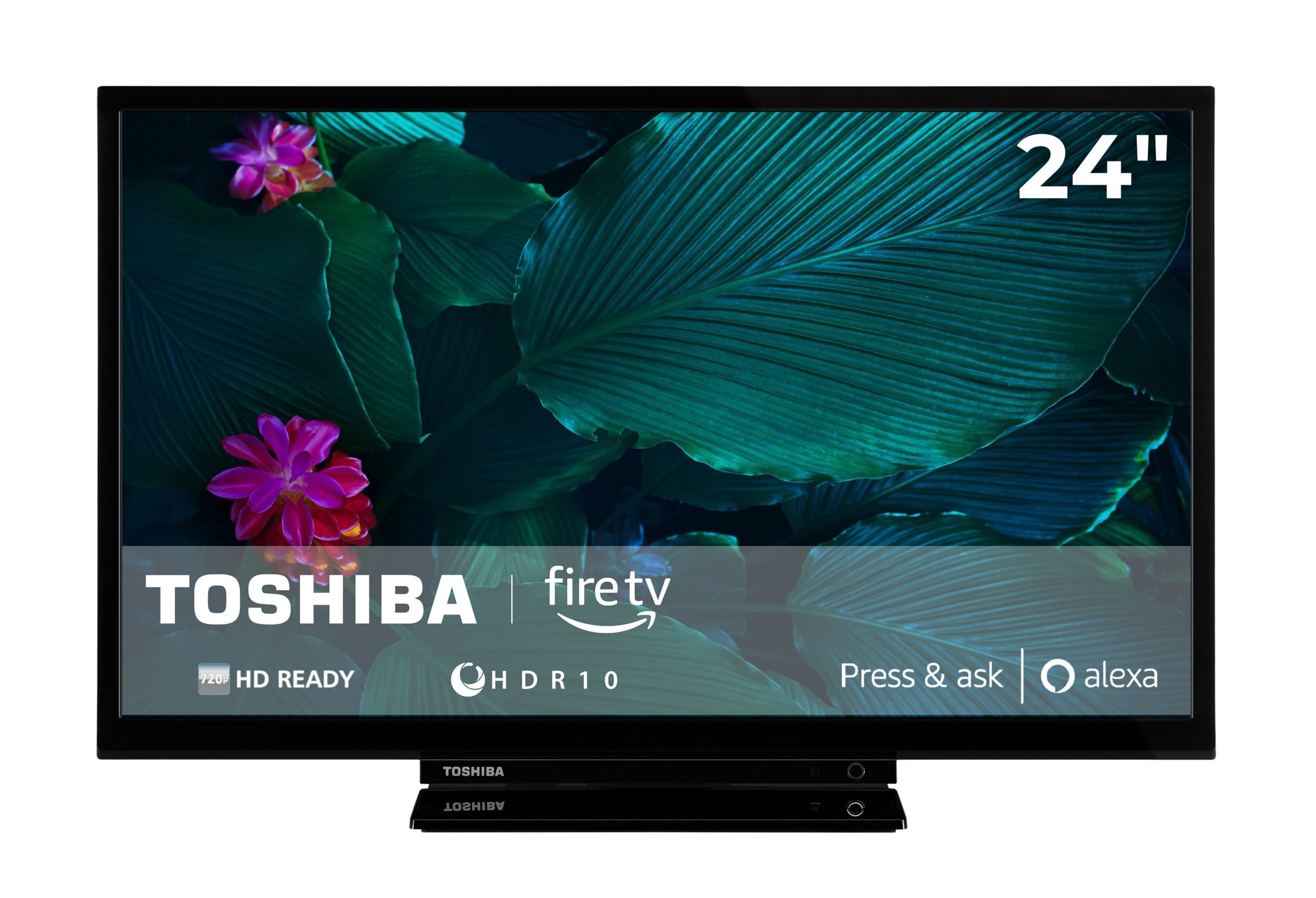 Toshiba 24WF3F63DAR LCD-LED Fernseher (60 cm/24 Zoll, HD-ready, Fire TV, Fire TV / Smart TV, HDR, Alexa Built-In, Triple-Tuner)