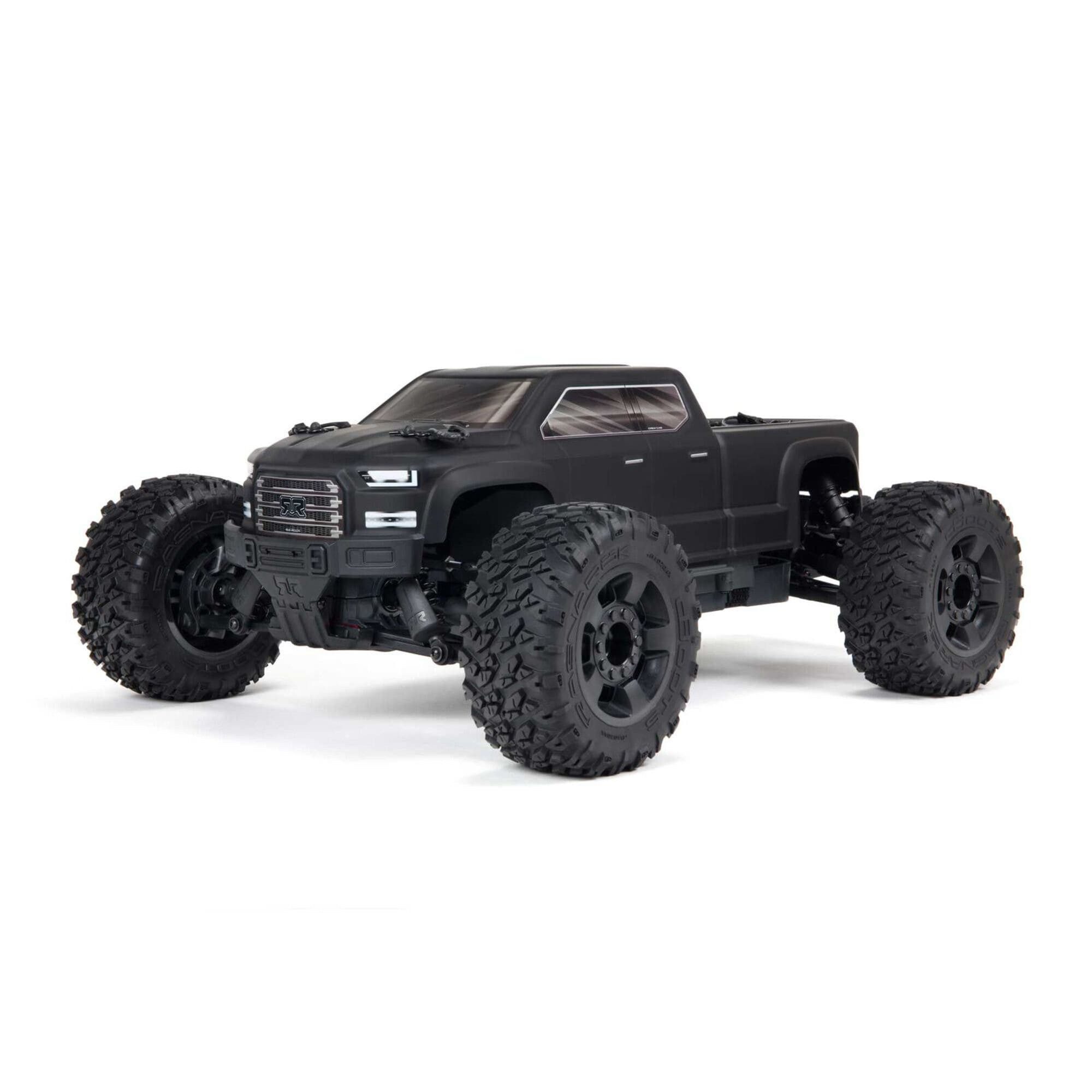 Arrma RC-Buggy Arrma RC BIG ROCK Monstertruck 4X4 3S BLX Brushless 1:10 4WD RTR Schwa