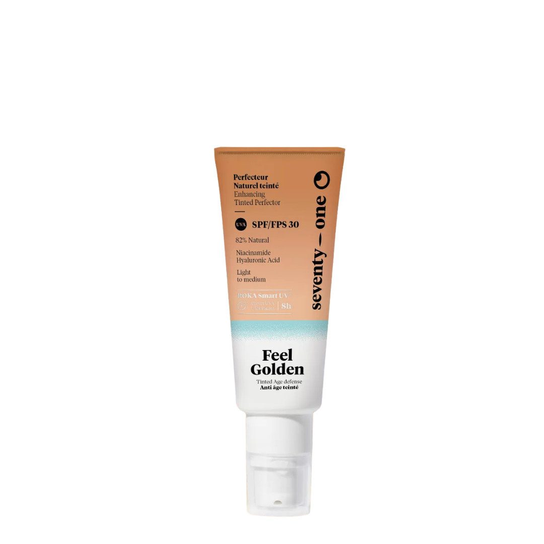 SEVENTY ONE Getönte Gesichtscreme Feel Golden SPF30 - Tinted Age Defense 40 ml