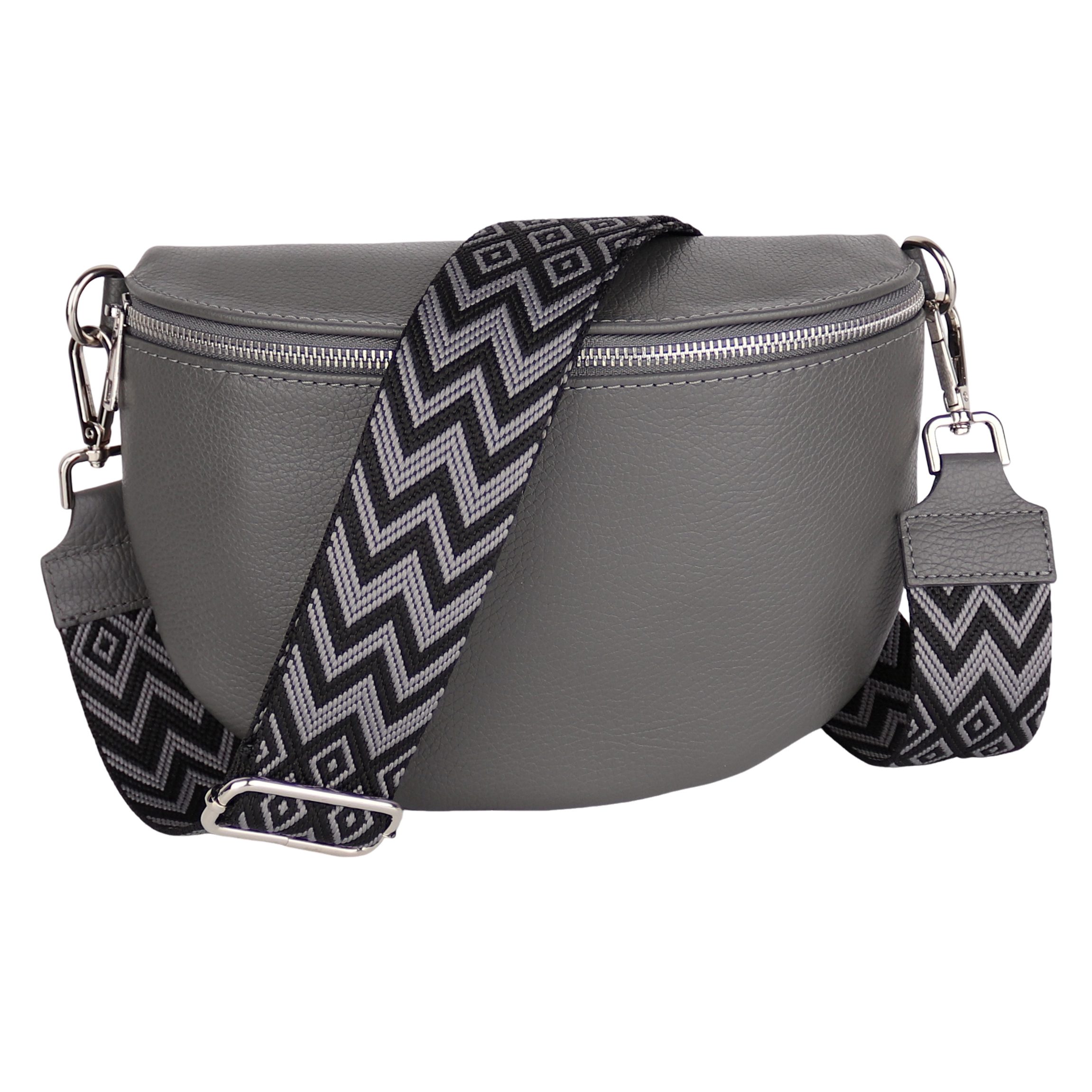 MIRROSI Bauchtasche Damen, aus Echtleder, Made günstig online kaufen