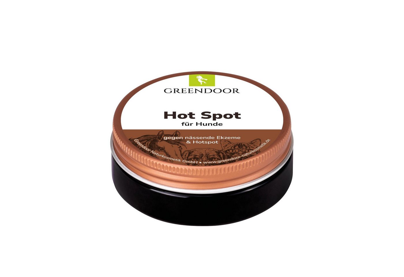 GREENDOOR Fellpflege Hot Spot Balsam für Hunde, 0.05 ml