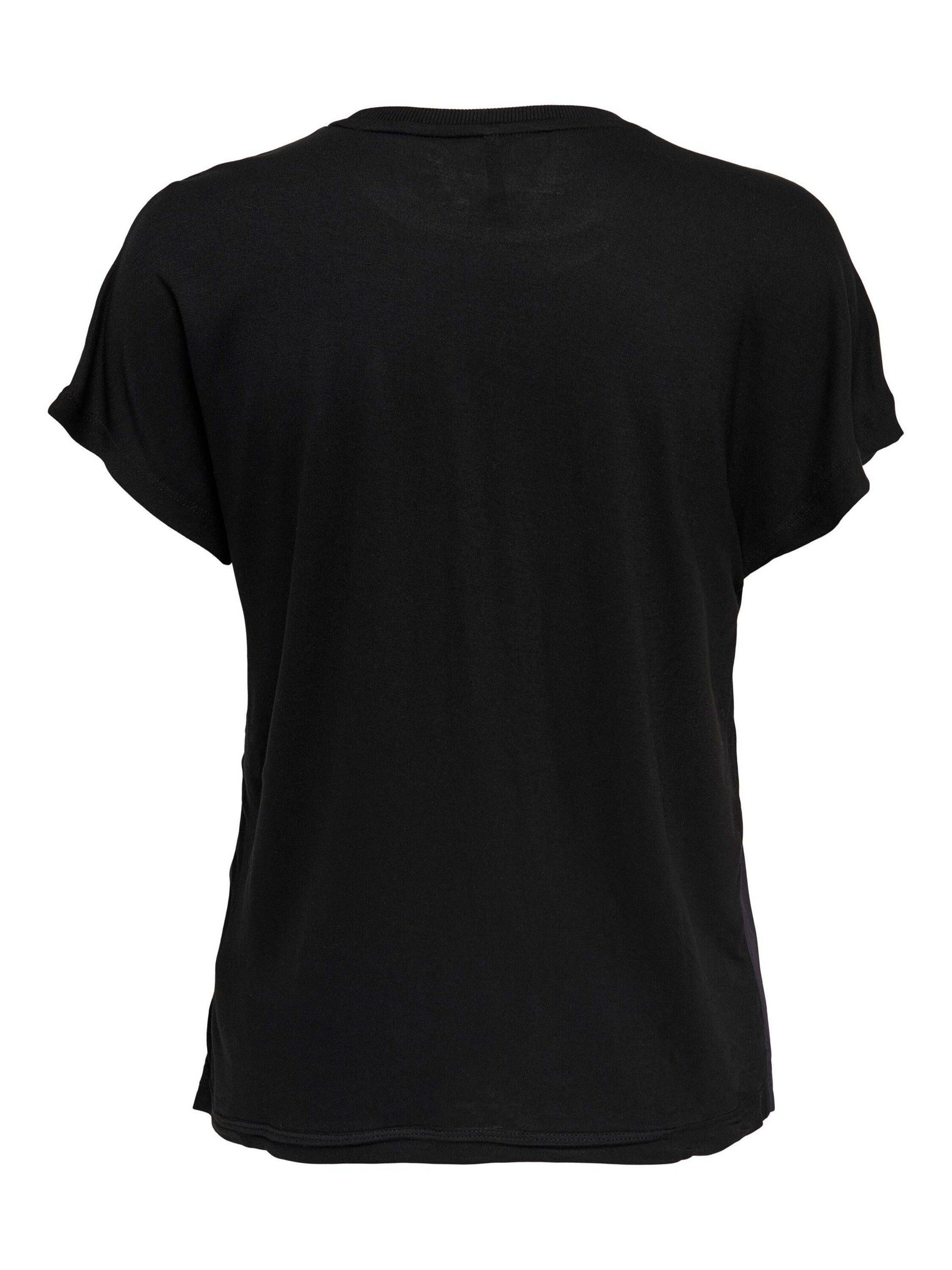 T-Shirt Plain/ohne Details (1-tlg) Flora ONLY
