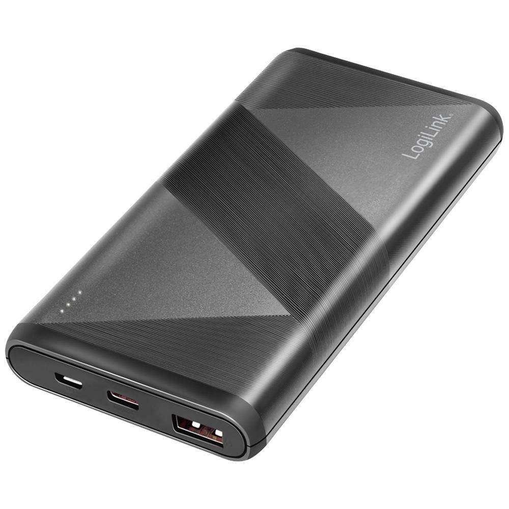 LogiLink Powerbank 10000 mAh, USB-A QC 3 & USB-C PD 2.0 PA0275 Powerbank